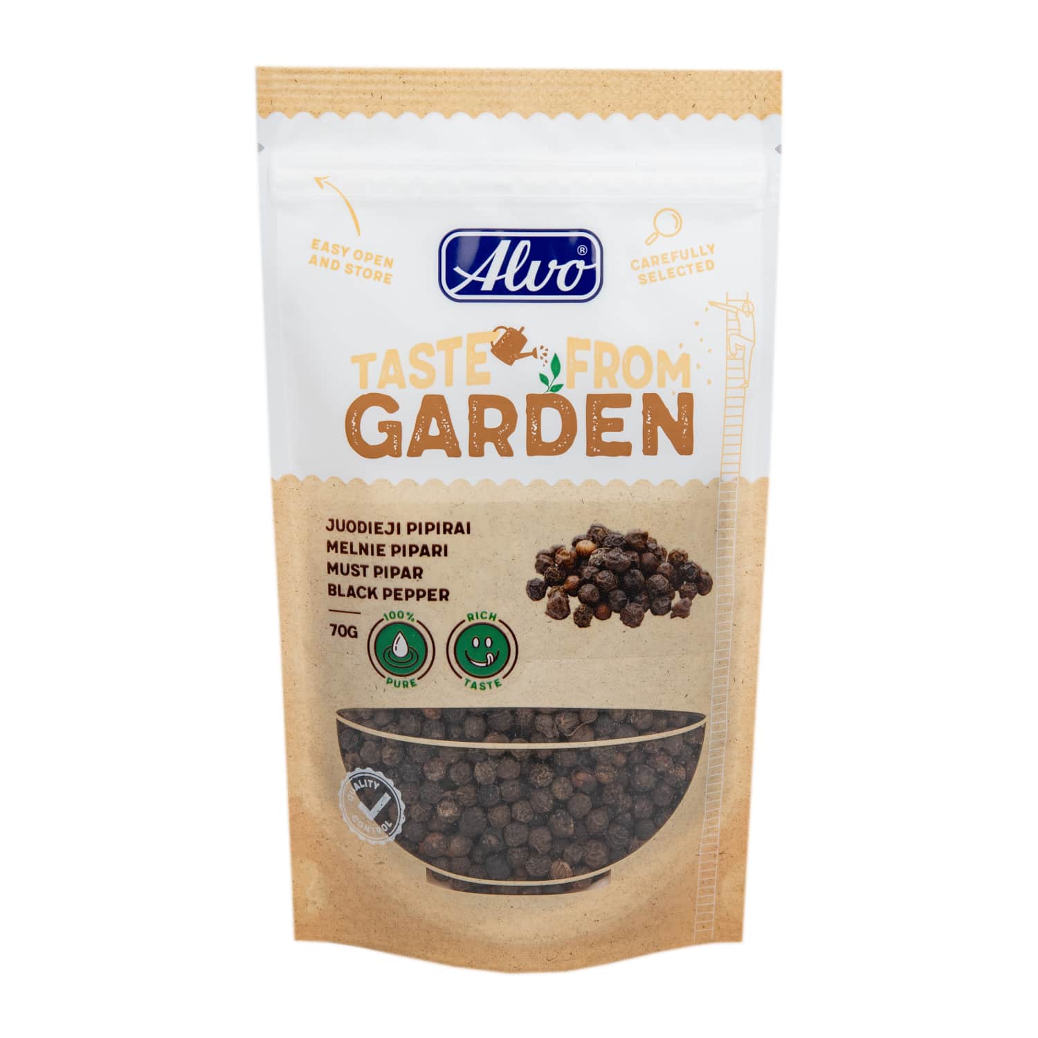 Черный перец TASTE FROM GARDEN, 70 г