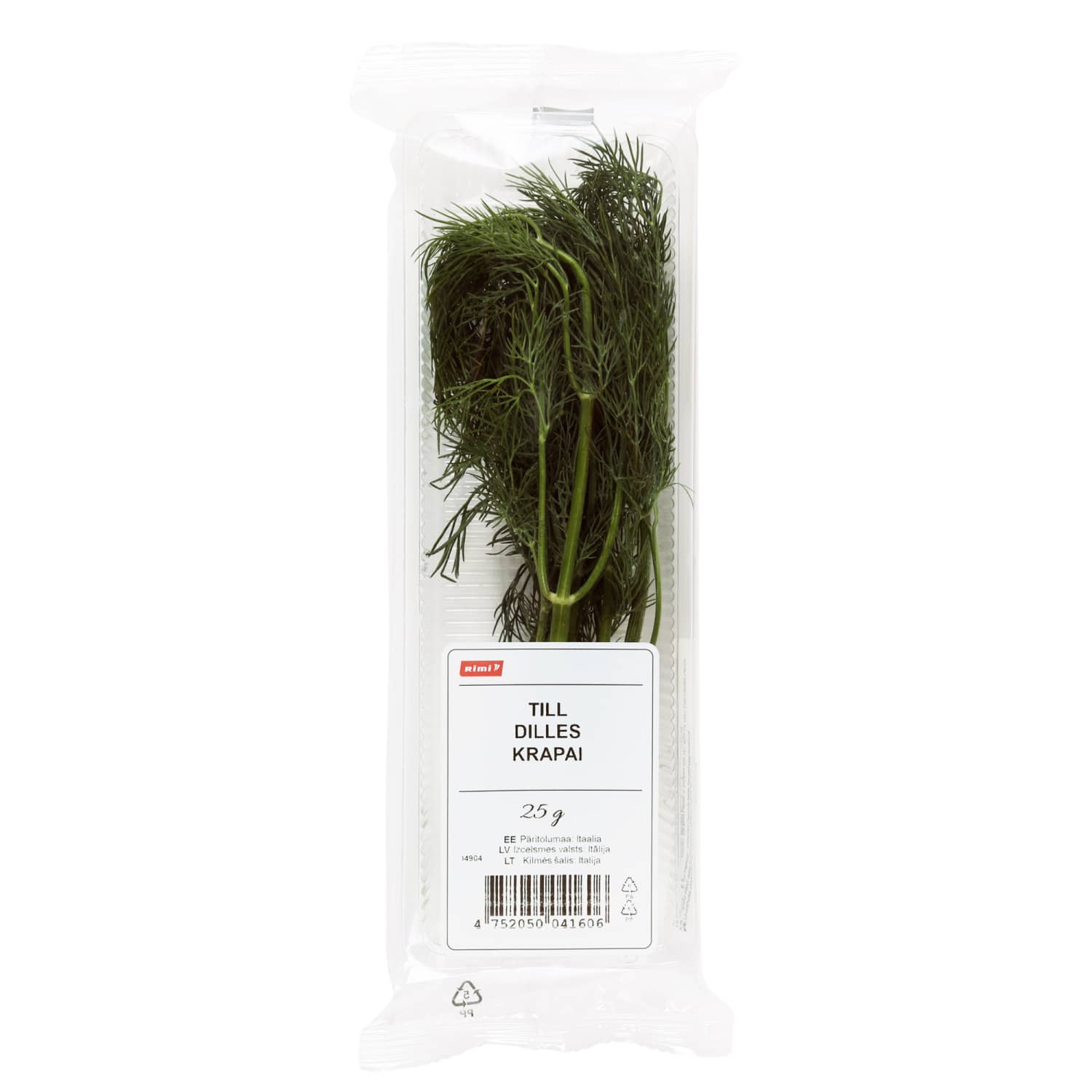 Krapai RIMI, 25g