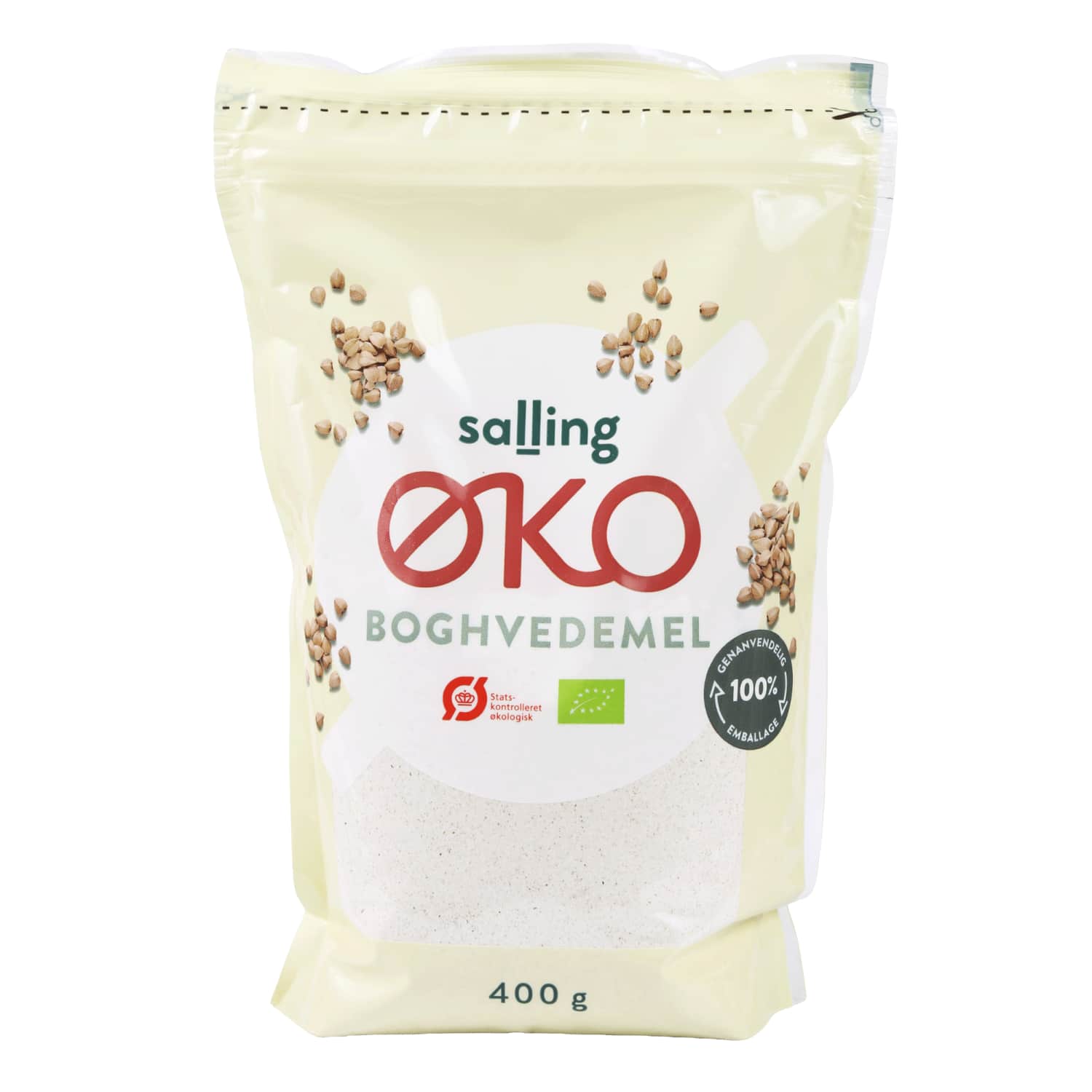 Органическая гречневая мука SALLING EKO, 400 г