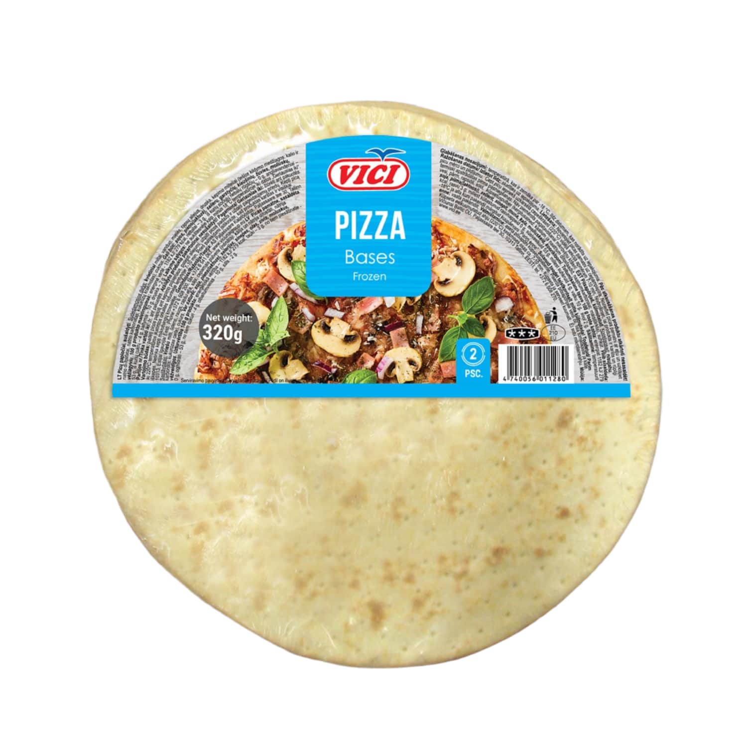 Šaldytas picos pagrindas VIČI, 320 g