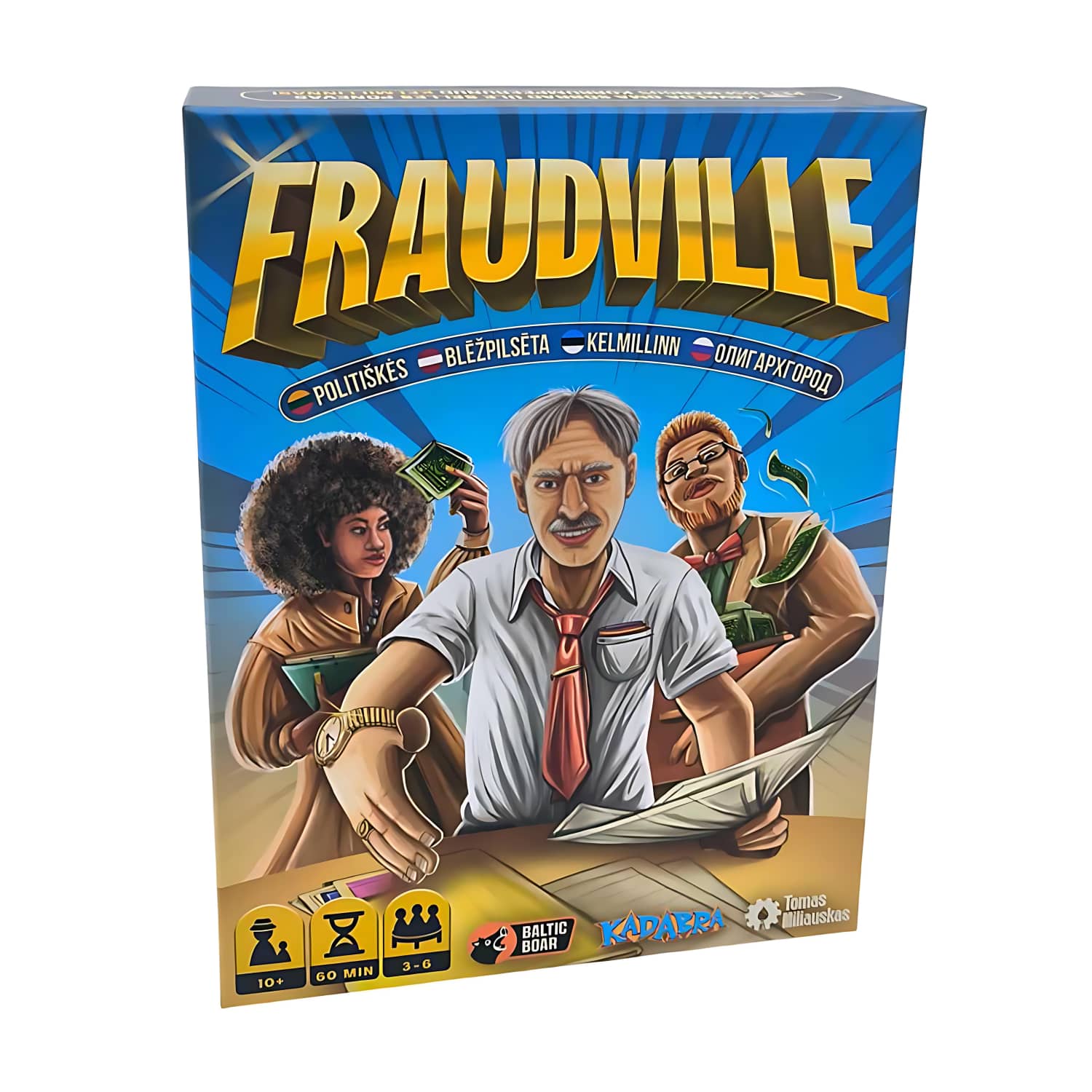 Stalo žaidimas FRAUDVILLE