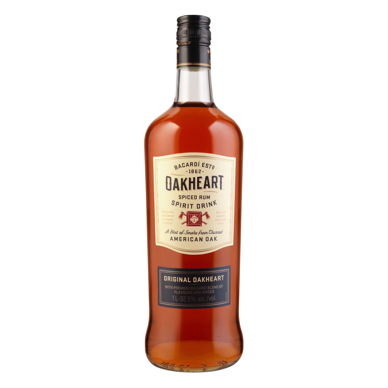 Spir. gėrimas OAKHEART SPICED, 32,5 %, 1 l