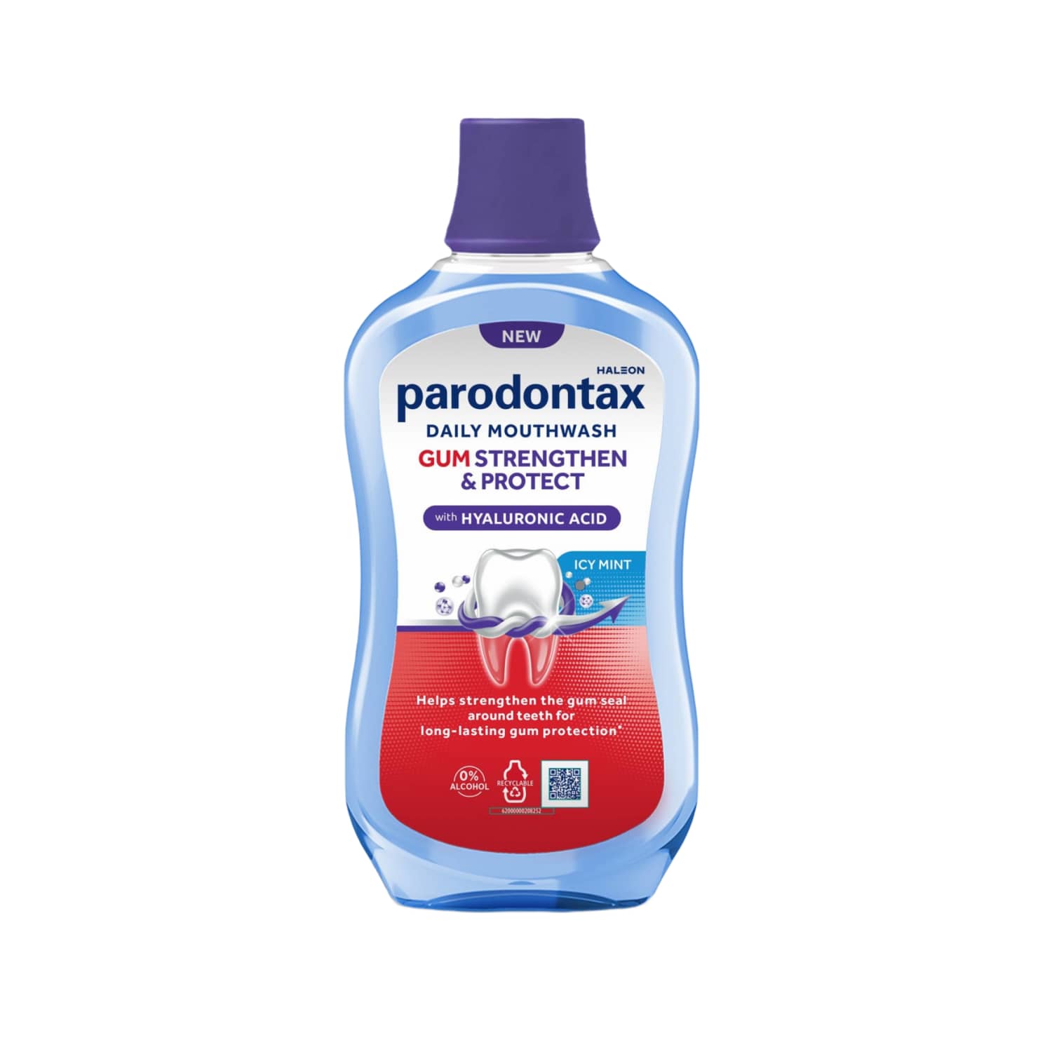 Mouthwash PARODONTAX ICY MINT, 500 ml