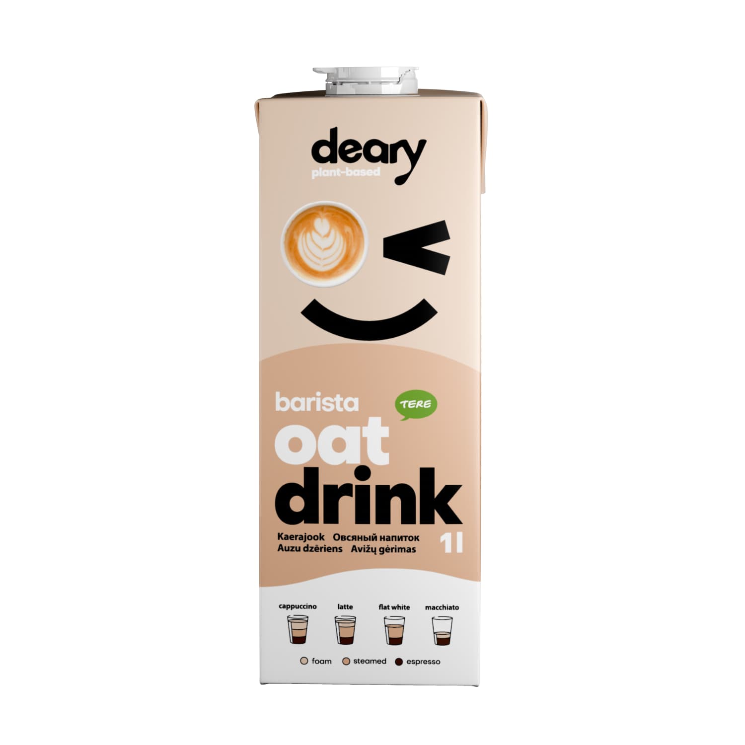 Овсяный напиток TERE DEARY Barista, 1 л