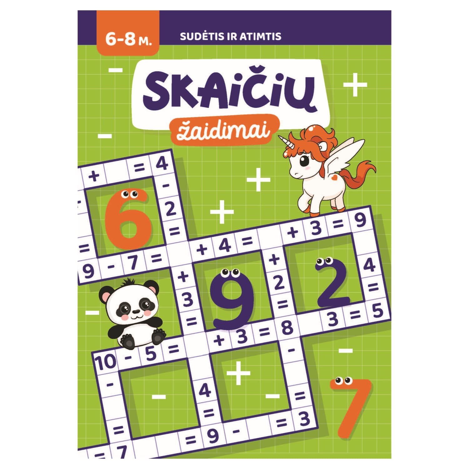 Spalv. kn. SKAIČIŲ ŽAIDIMAI. UŽDUOČ. KN.
