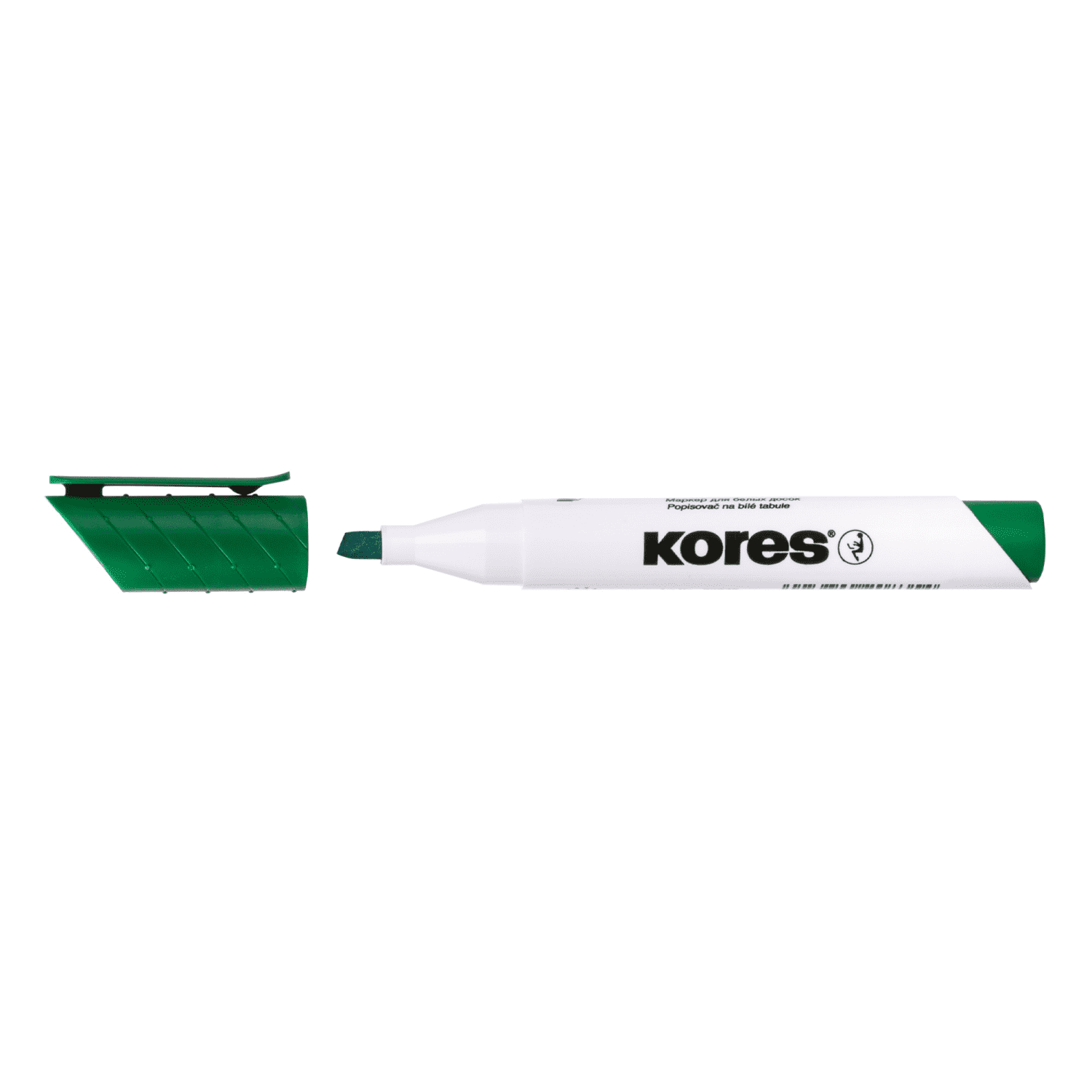 Markeris KORES K-MARKER XW2, žalias