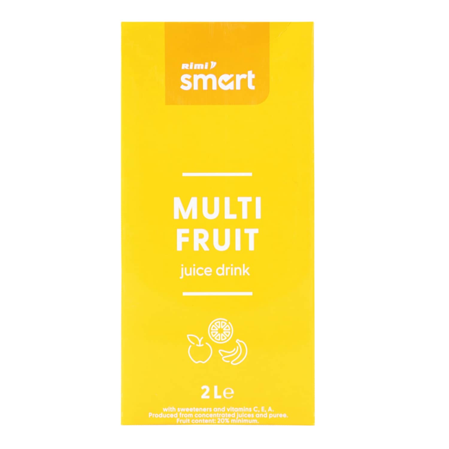 Įvairių vaisių sulčių gėr. RIMI SMART, 2 l