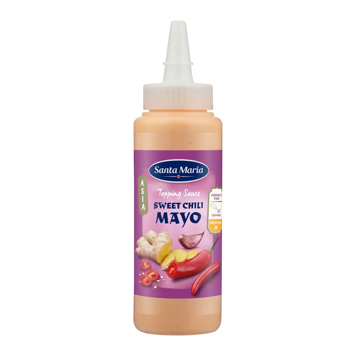 Saldus aitr. papr. pad. SANTA MARIA, 250 ml