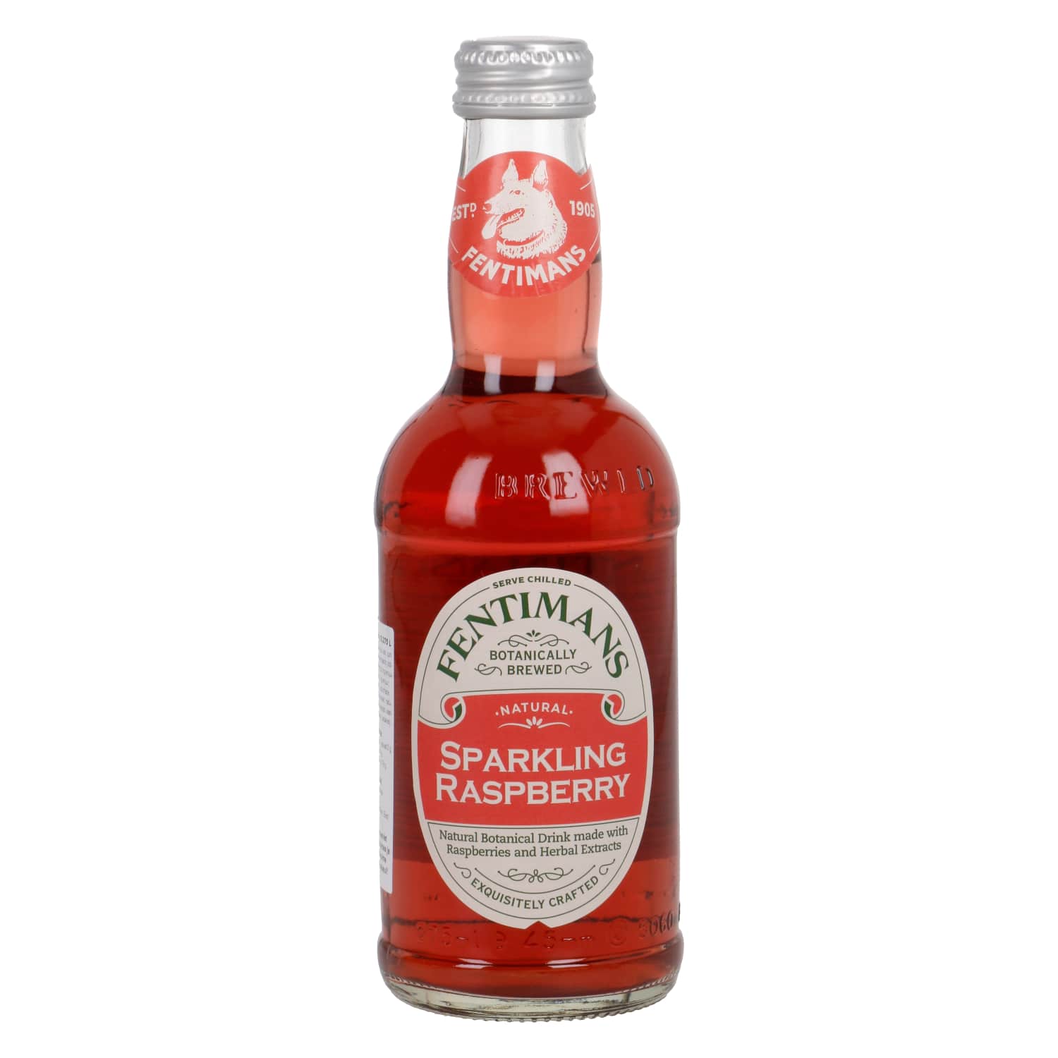Газированный напиток со вкусом малины FENTIMANS, 0,275 л