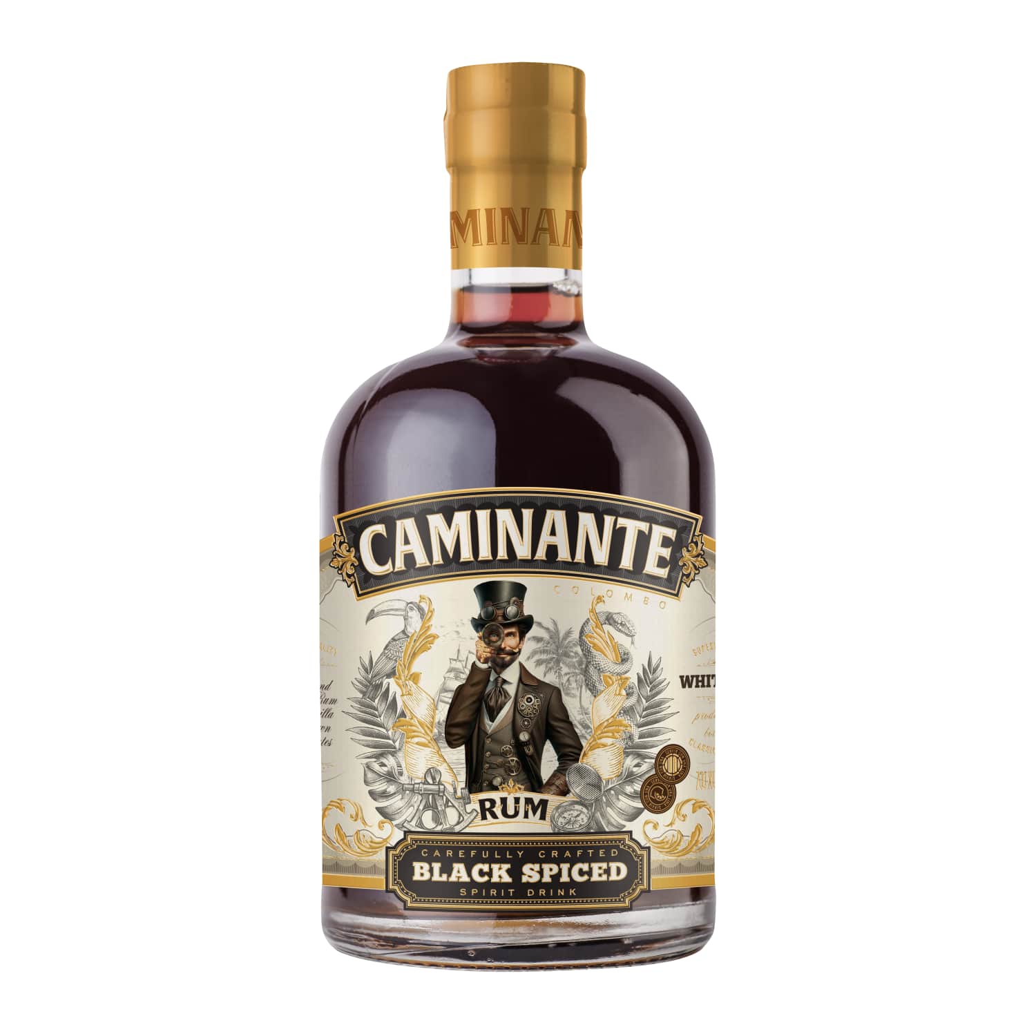 Sp. romo gėrimas CAMINANTE COLOMBO, 40%, 0,7l