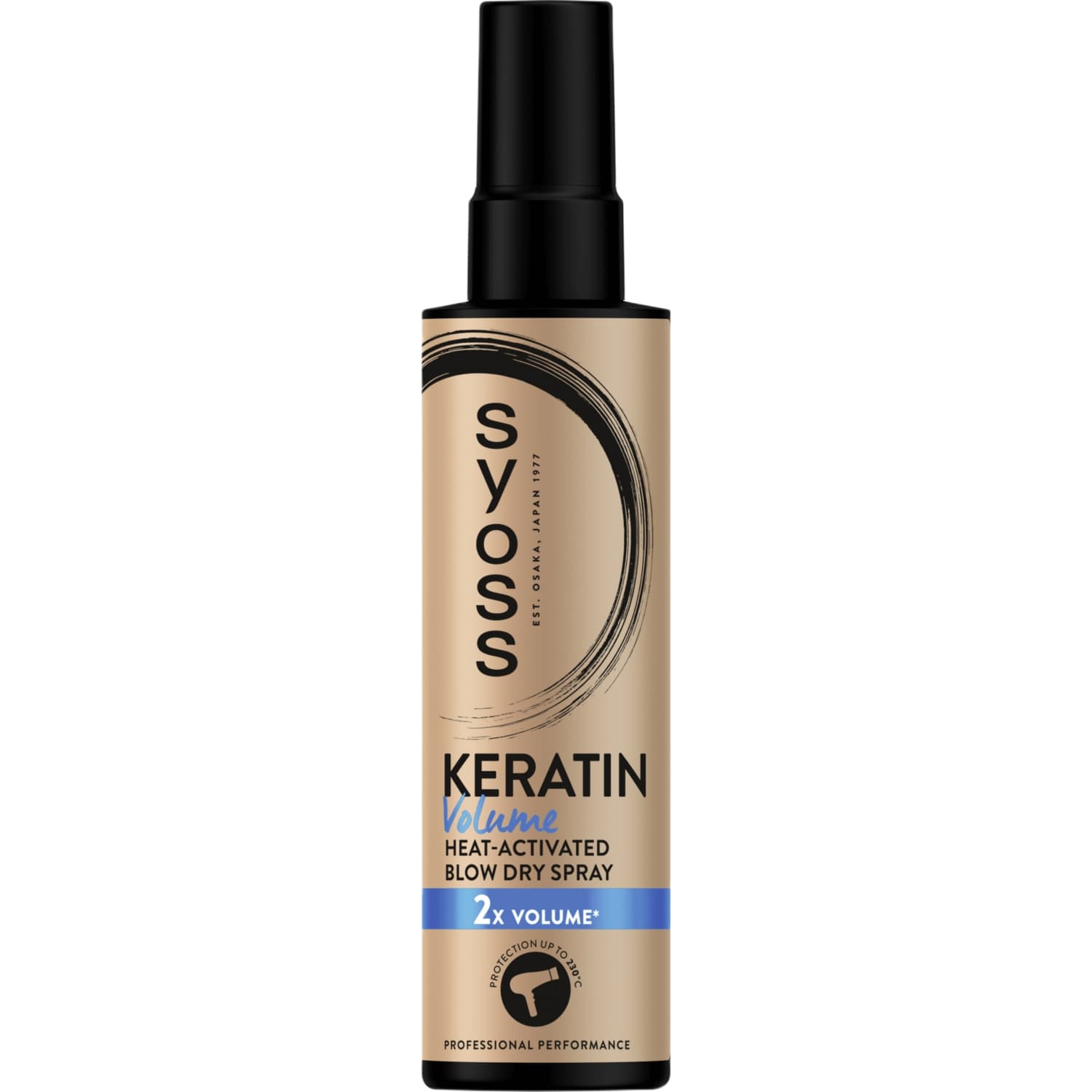 Heat Protection Hair Spray SYOSS KERATIN VOLUME,200ml