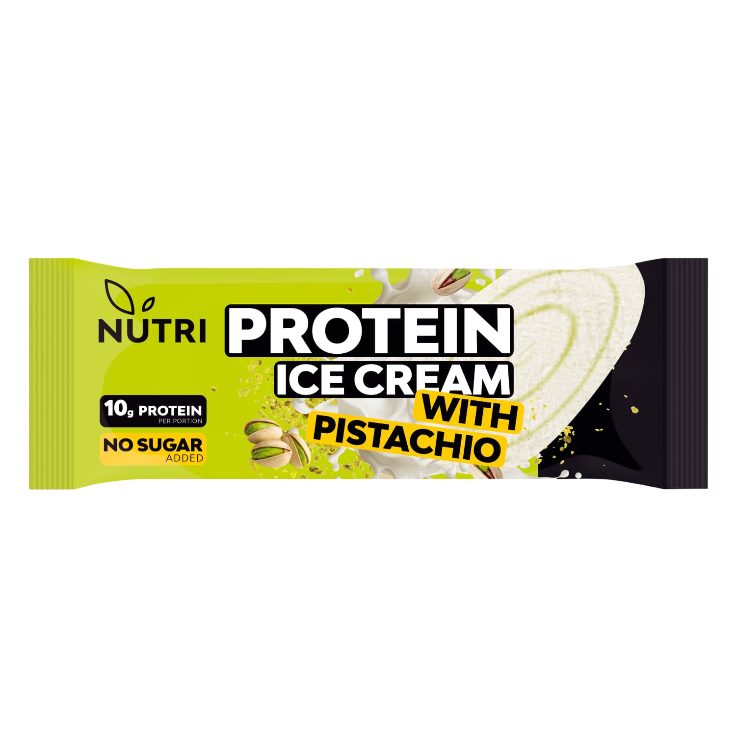 Ledai su pistacijų įdaru NUTRI PROTEIN, 73 g