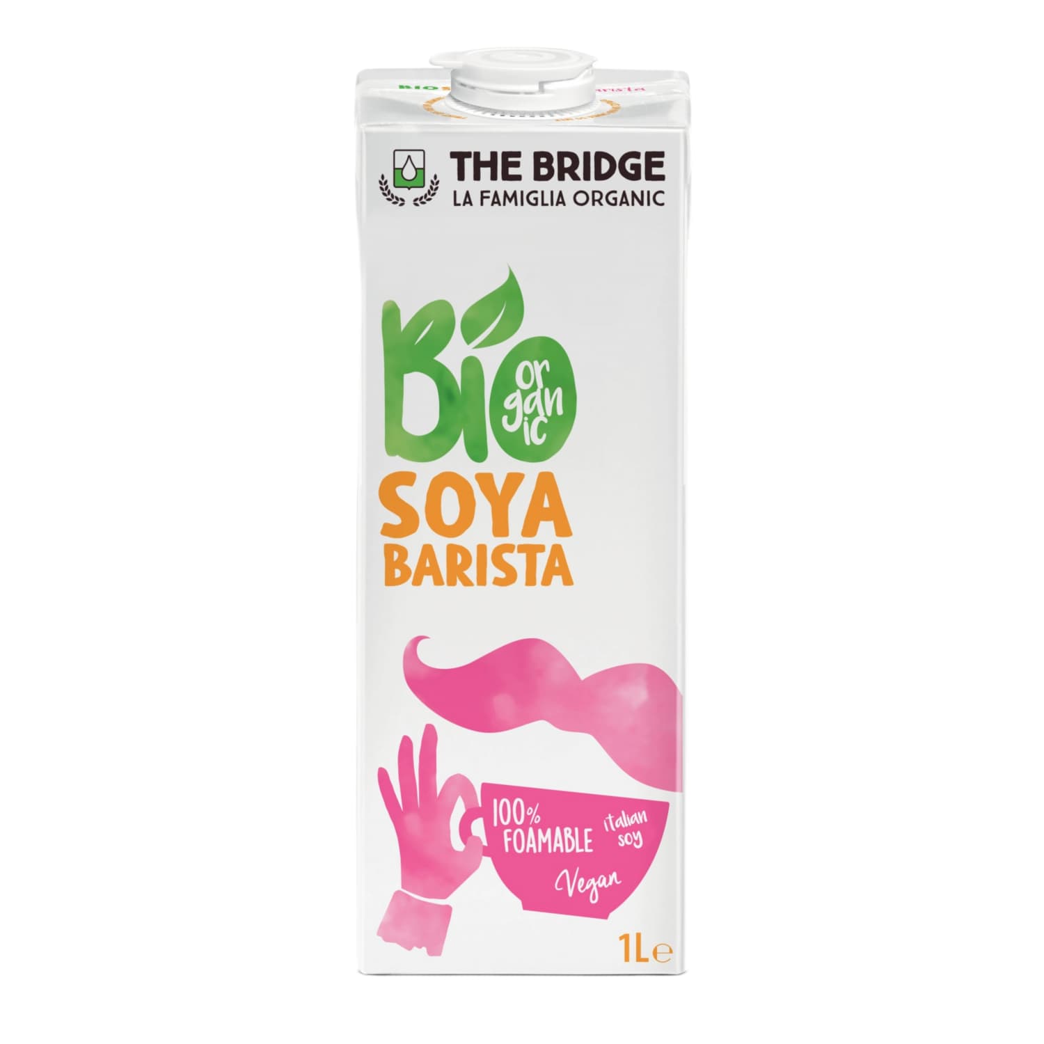 Ekolog. sojos gėrimas THE BRIDGE BARISTA, 1 l