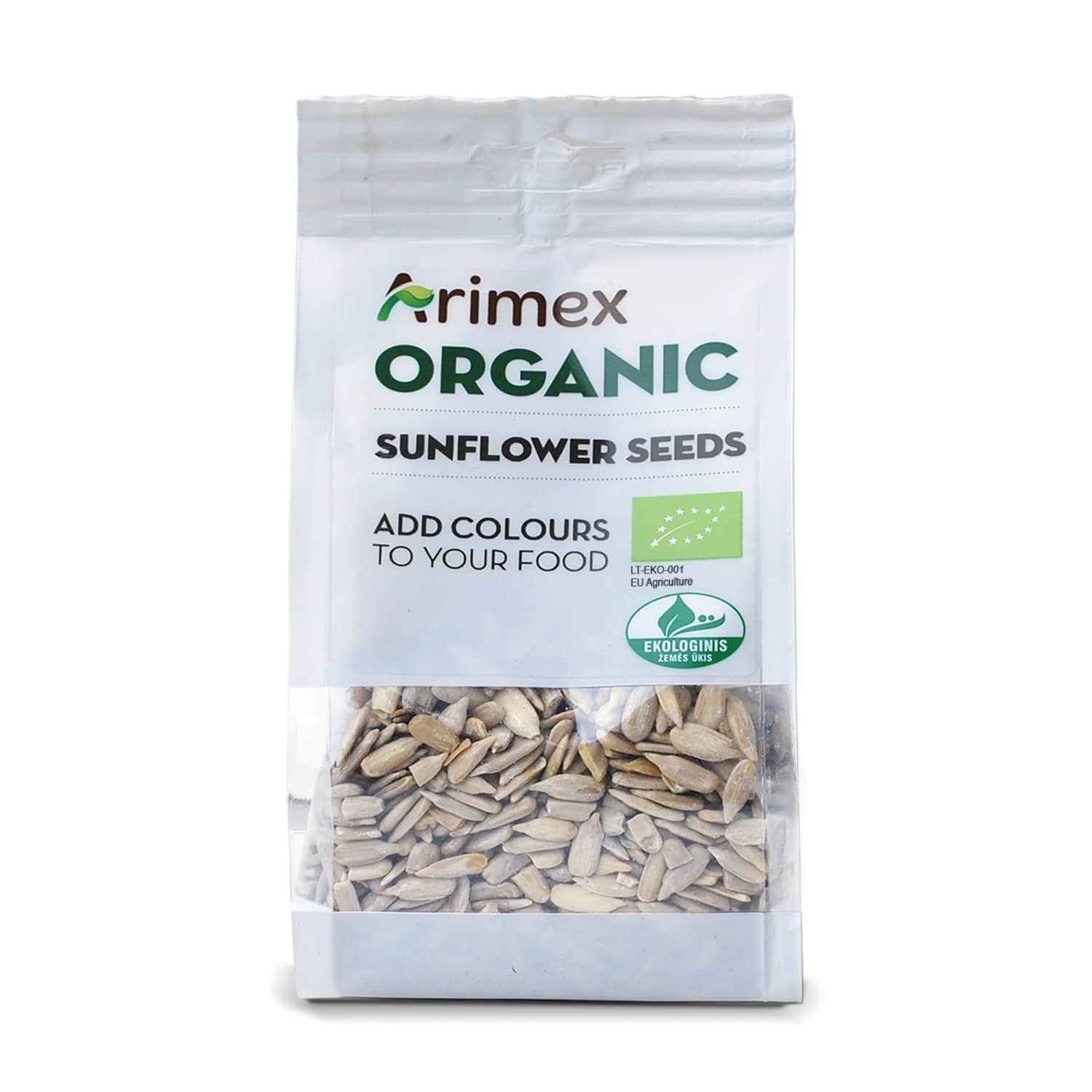 Organic shelled sunflower seeds