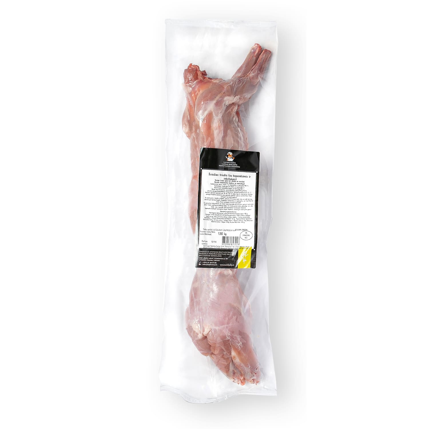 Fresh rabbit "Lapino puota"