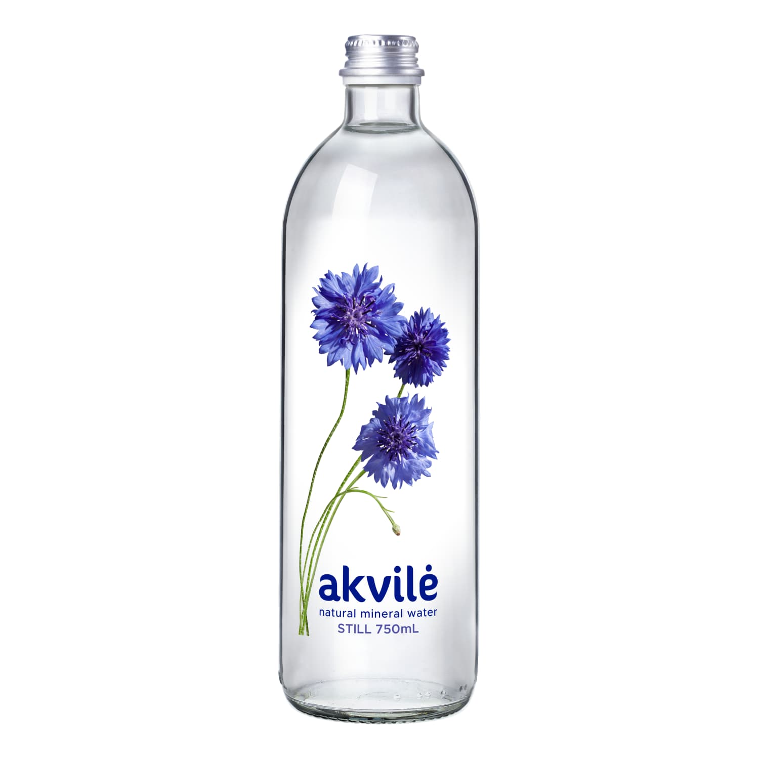 Negaz.nat. mineralinis vanduo AKVILĖ, 750ml