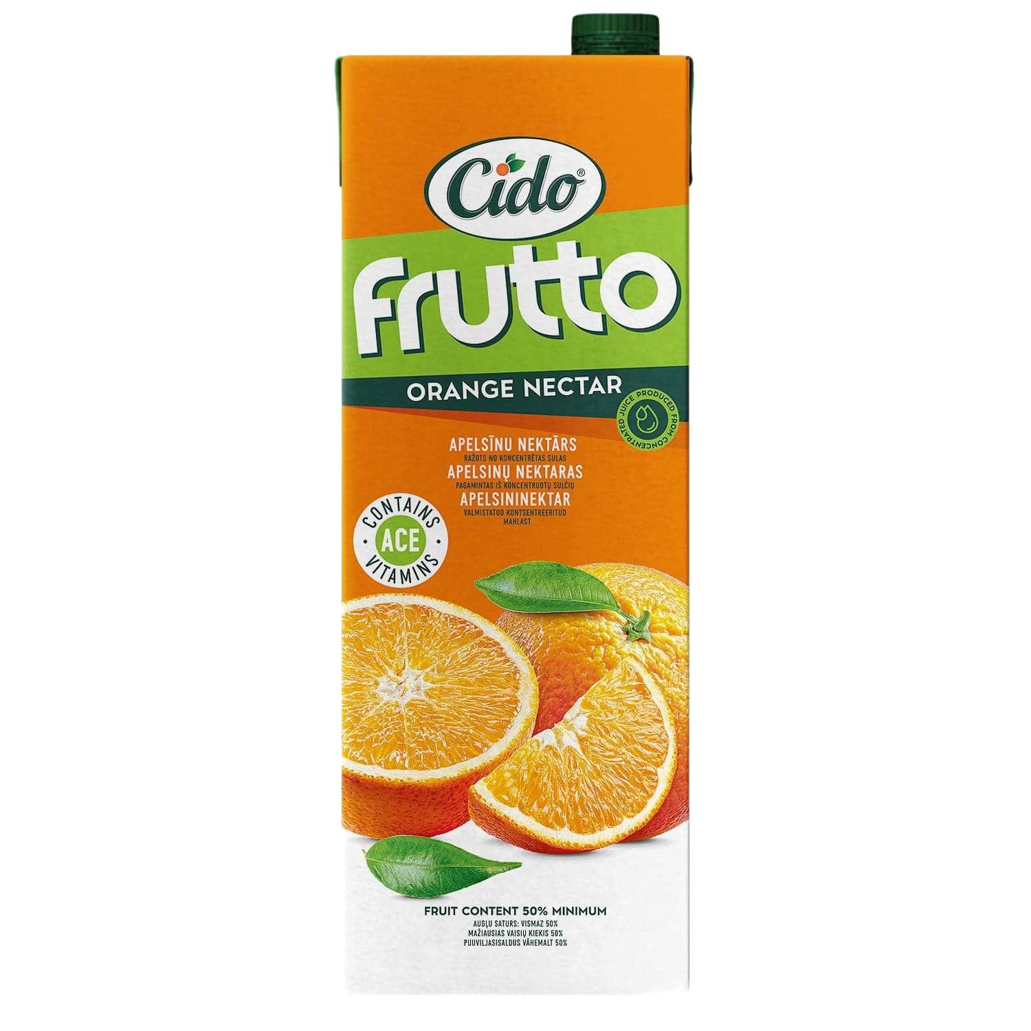 Orange nectar CIDO FRUTTO, 1,5 l