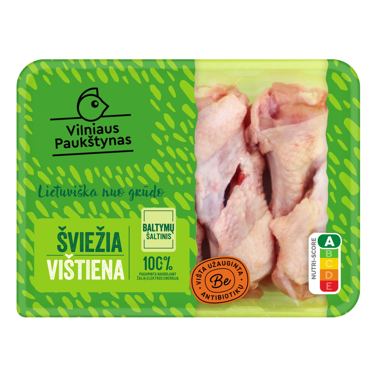 Šv.viščiuko broilerio peteliai be antib.,500g