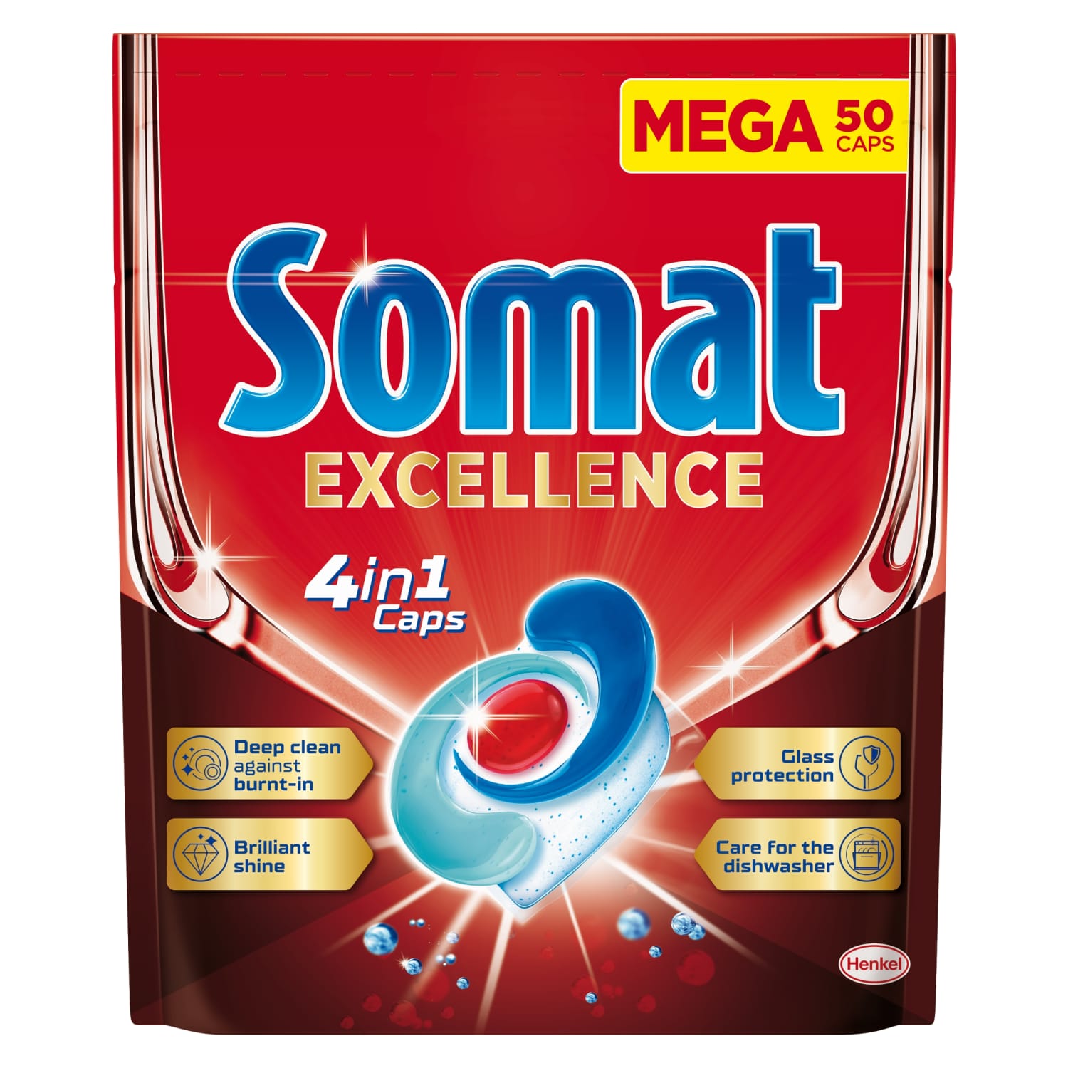 Indapl. tablet. SOMAT EXELLENCE 4IN1, 50 vnt