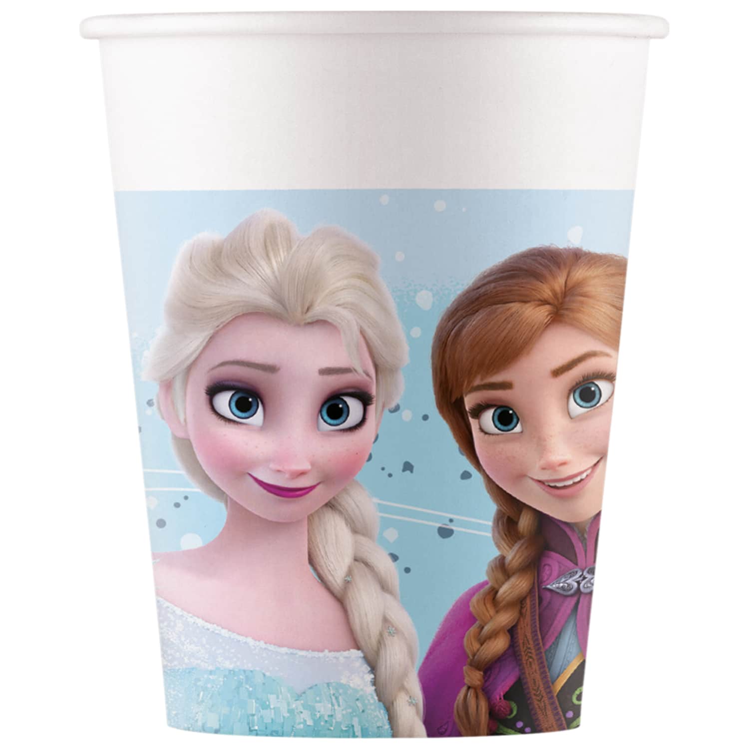 Popier. puodeliai FROZEN FSC, 200 ml, 8 vnt.
