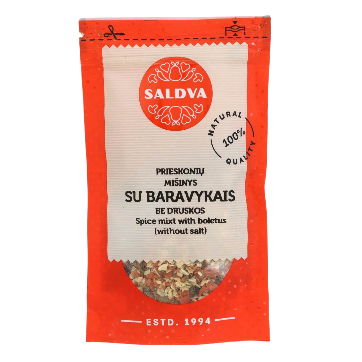 Смесь специй без соли с травами SALDVA, 25г
