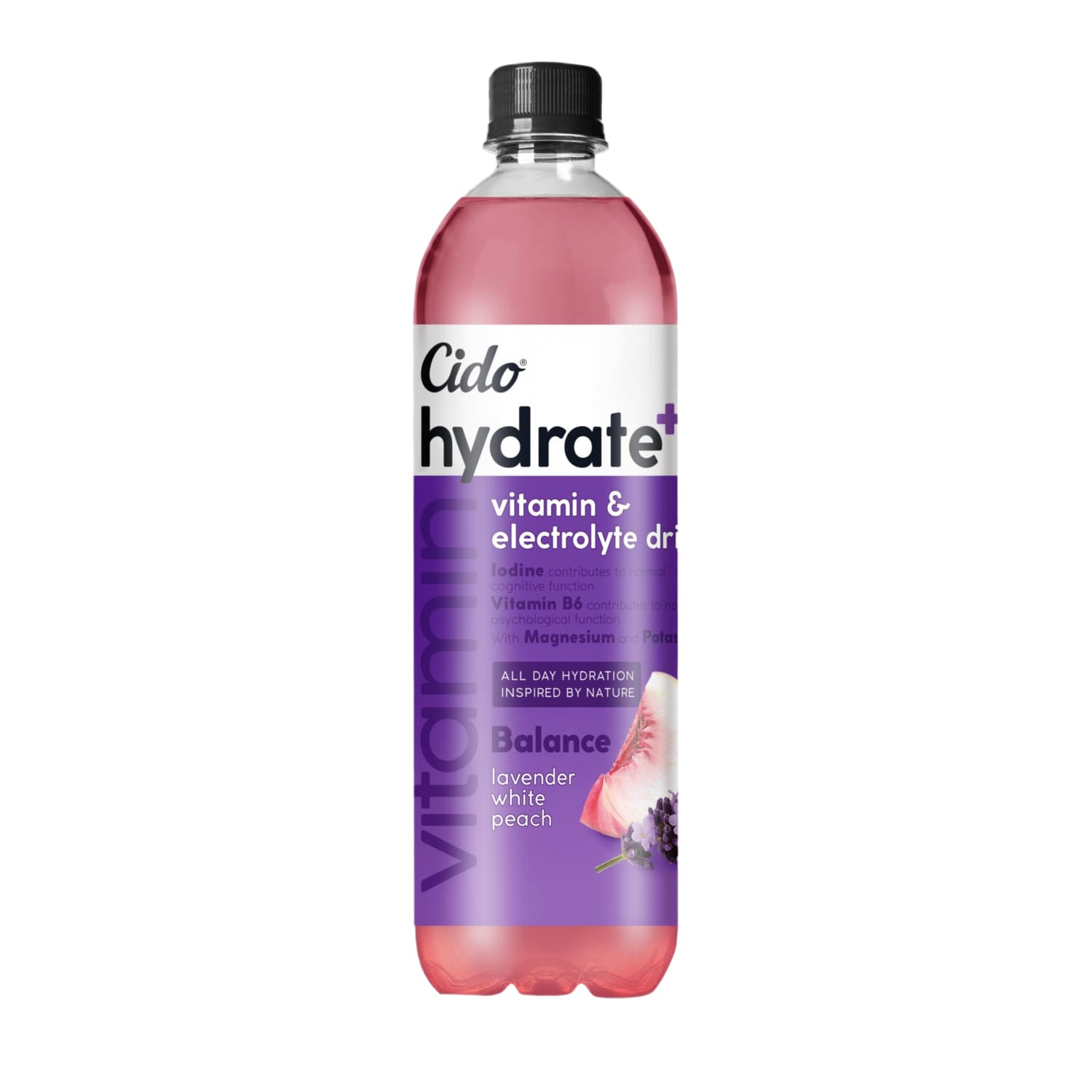 Levandų sk. gėr. CIDO HYDRATE+ BALANCE, 0,6 l