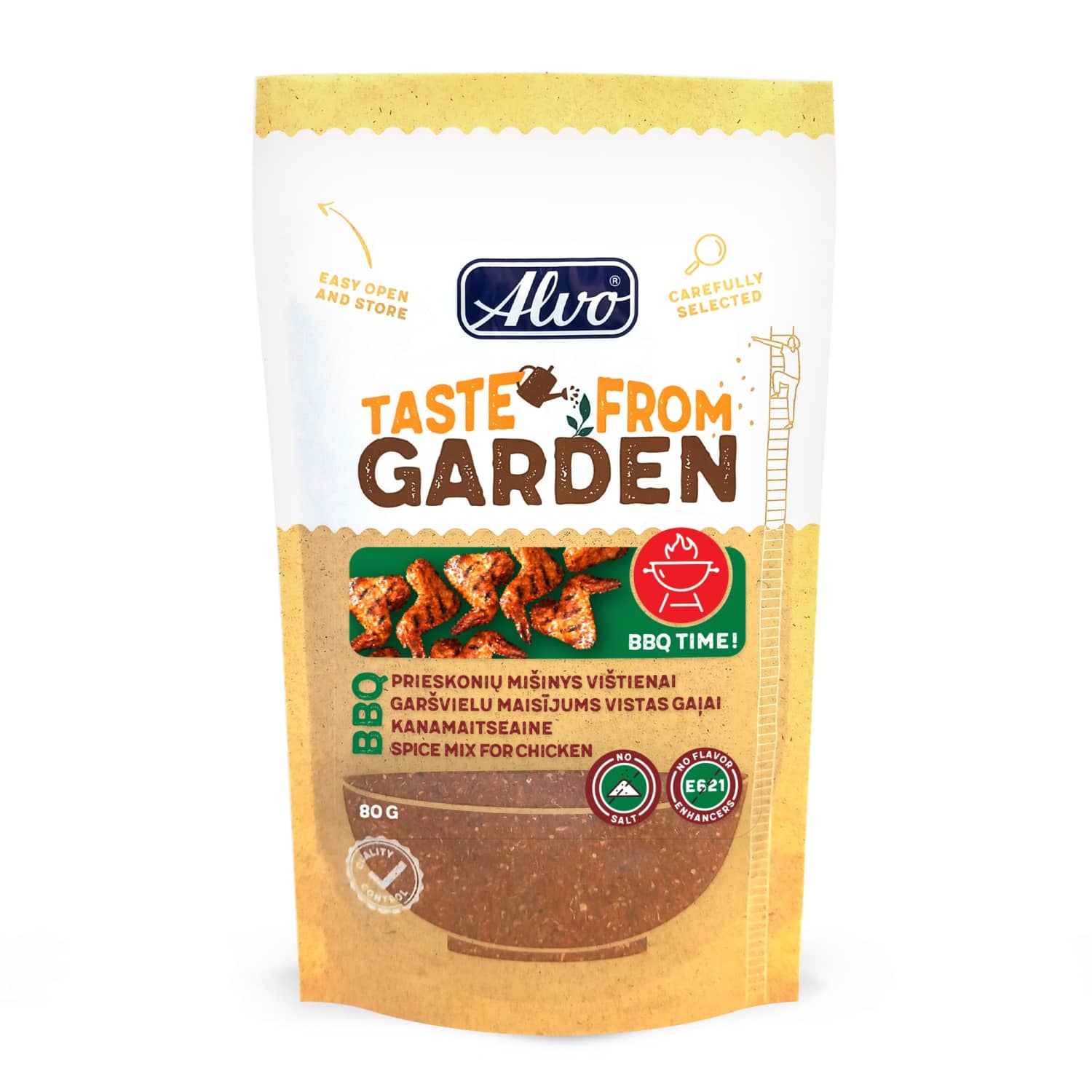 BBQ spice mix for chicken, 80 g
