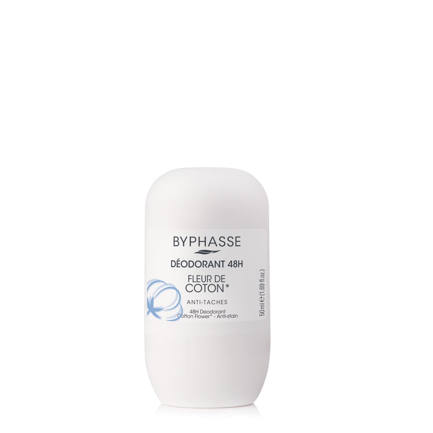 Дезодорант BYPHASSE COTTON FLOWER, 48 ч, 50 мл
