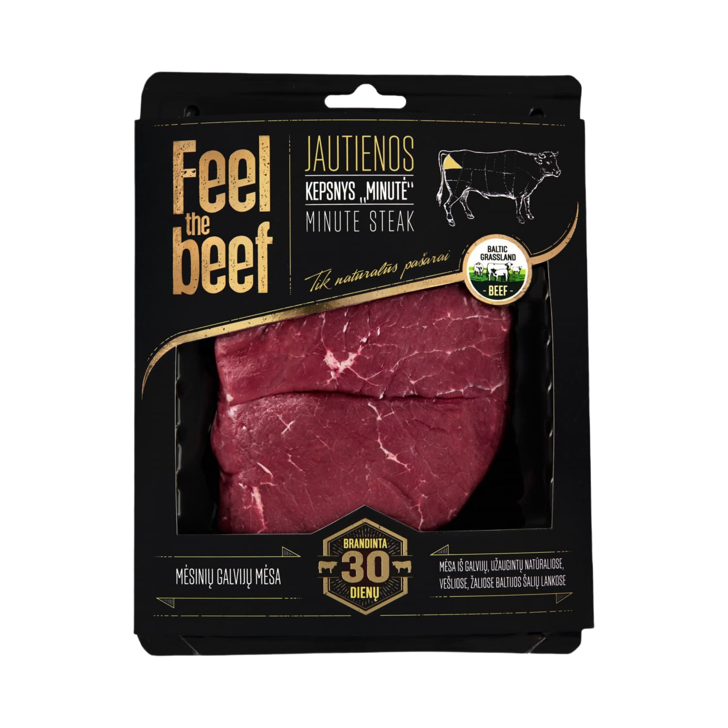 Beef steak FEEL THE BEEF, 360 g