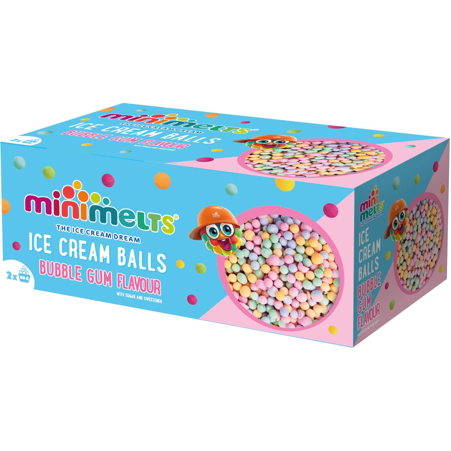 Ice cream MINI MELTS, with sweetener, 150ml/100g