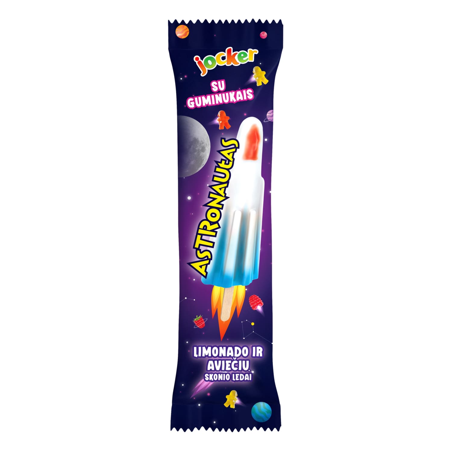 Lim. sk. valg. ledai su gum. JOCKER, 50ml/51g