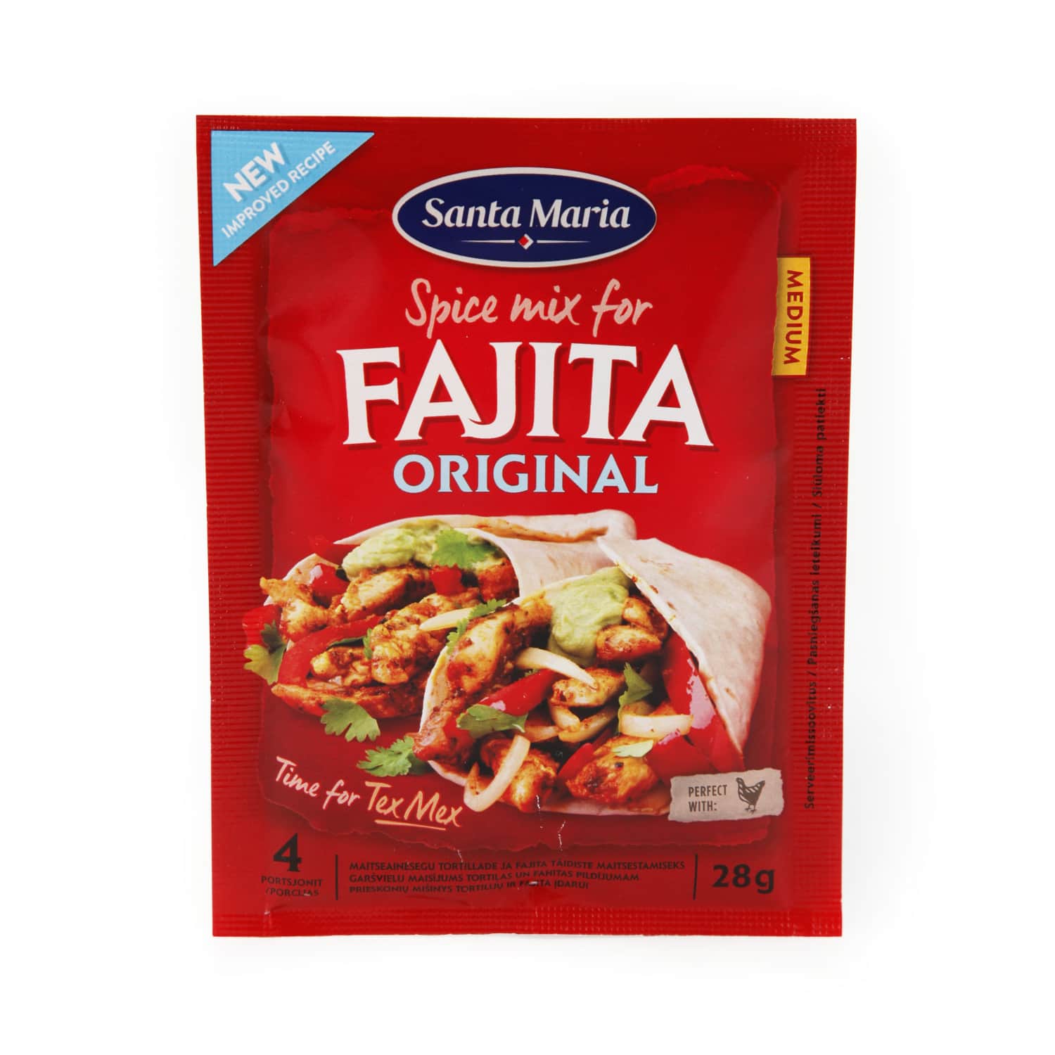 Смесь специй SANTA MARIA FAJITA, 28г