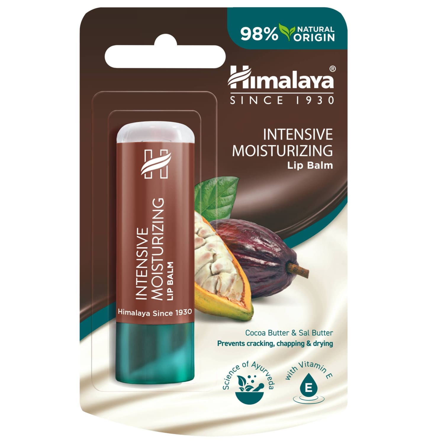 Dr. lip balm with cocoa butter HIMALAYA, 4.5 g