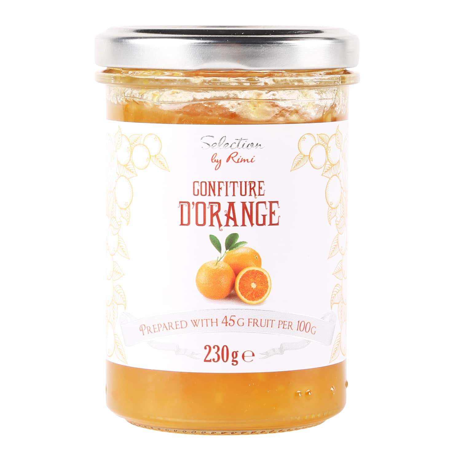 Apelsinų džemas SELECTION BY RIMI, 230 g