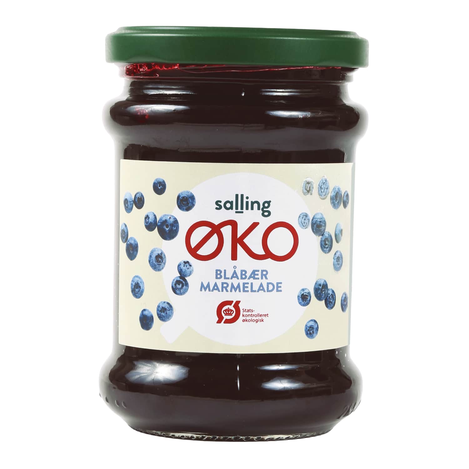 Ekol. mėlynių uogienė SALLING EKO, 275 g