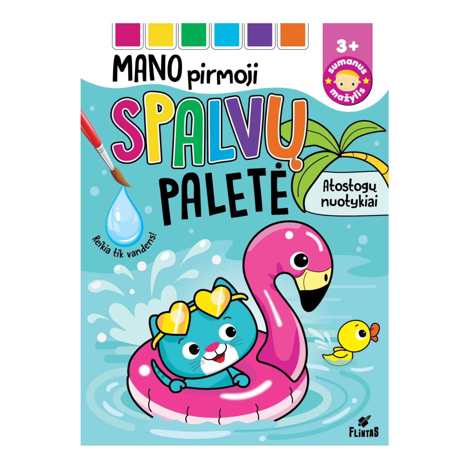 Knyga MANO PIRMOJI SPALVŲ PALETĖ.