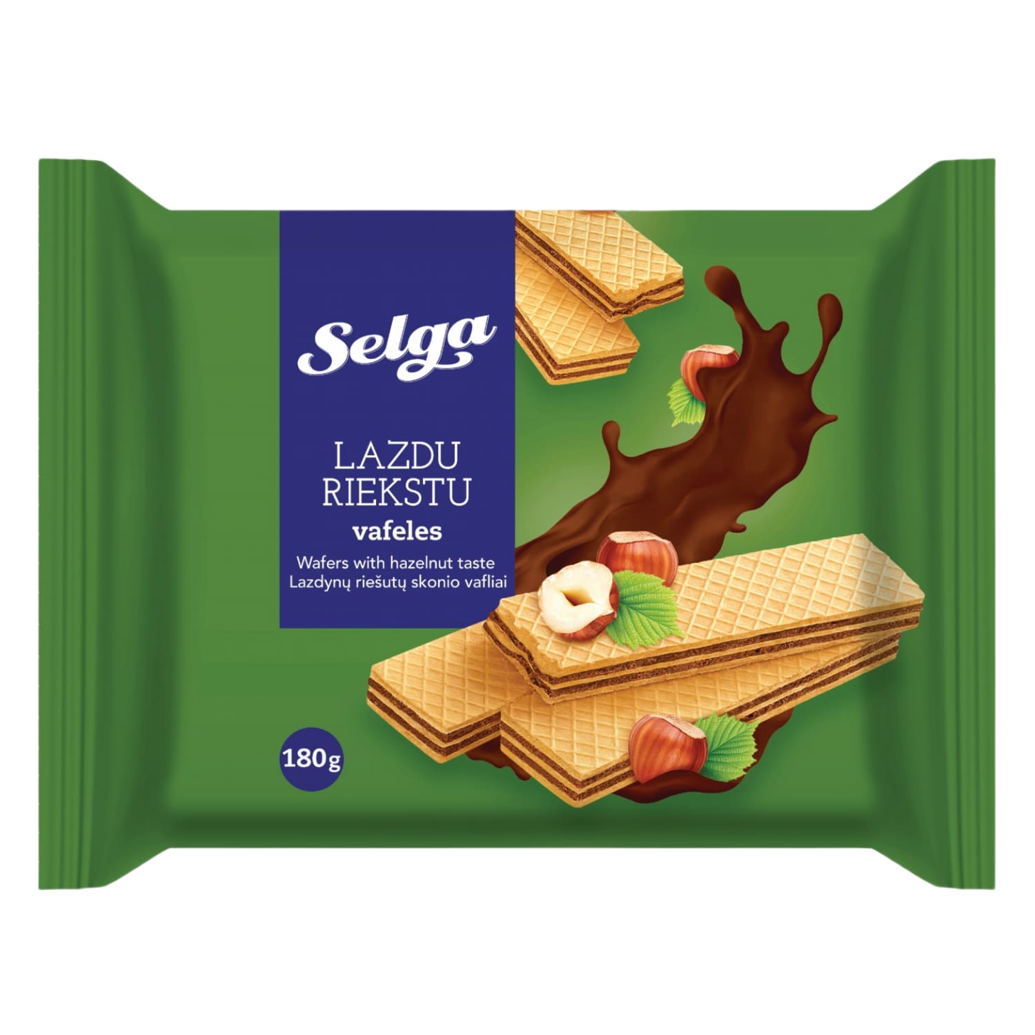 Nut Wafers SELGA, 180 g