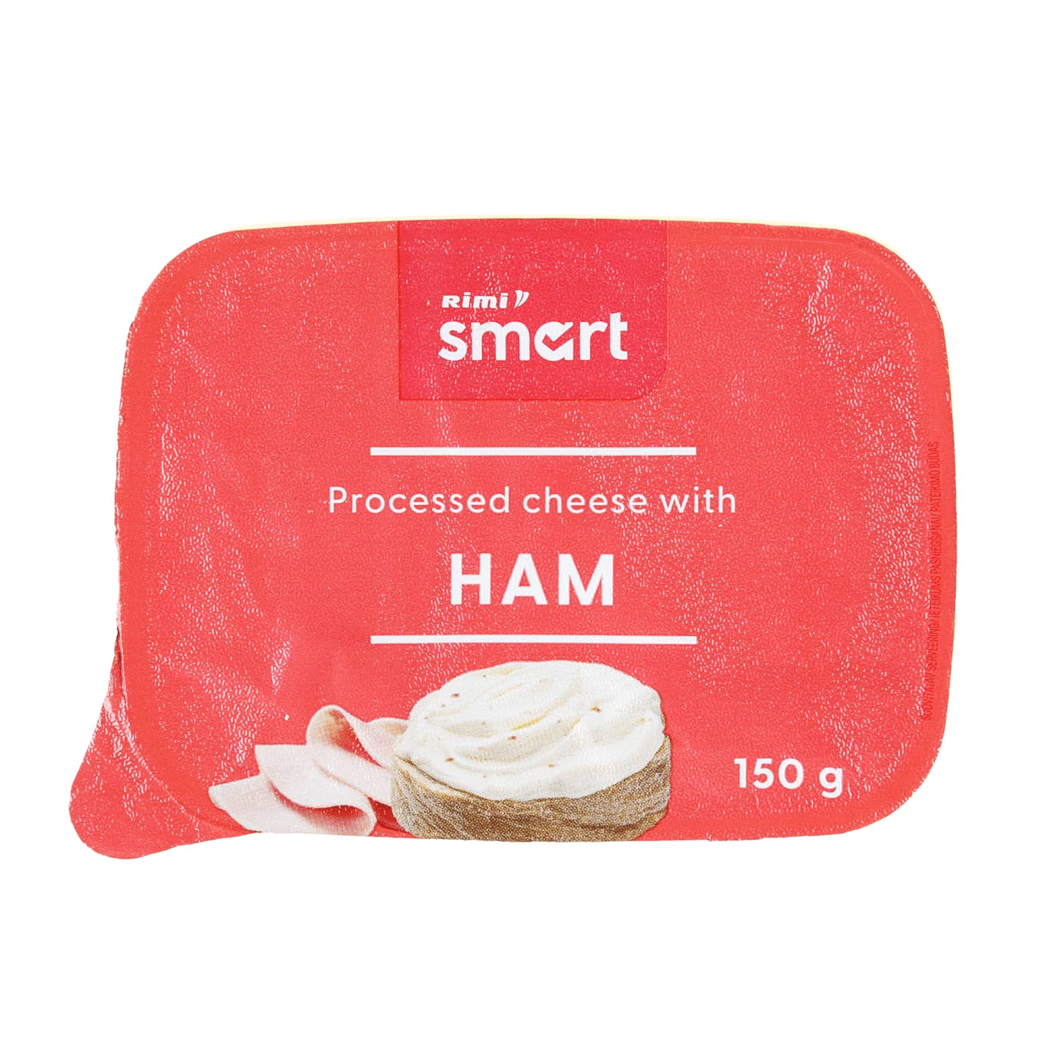Tep. lydyt. sūris su kumpiu RIMI SMART, 150 g
