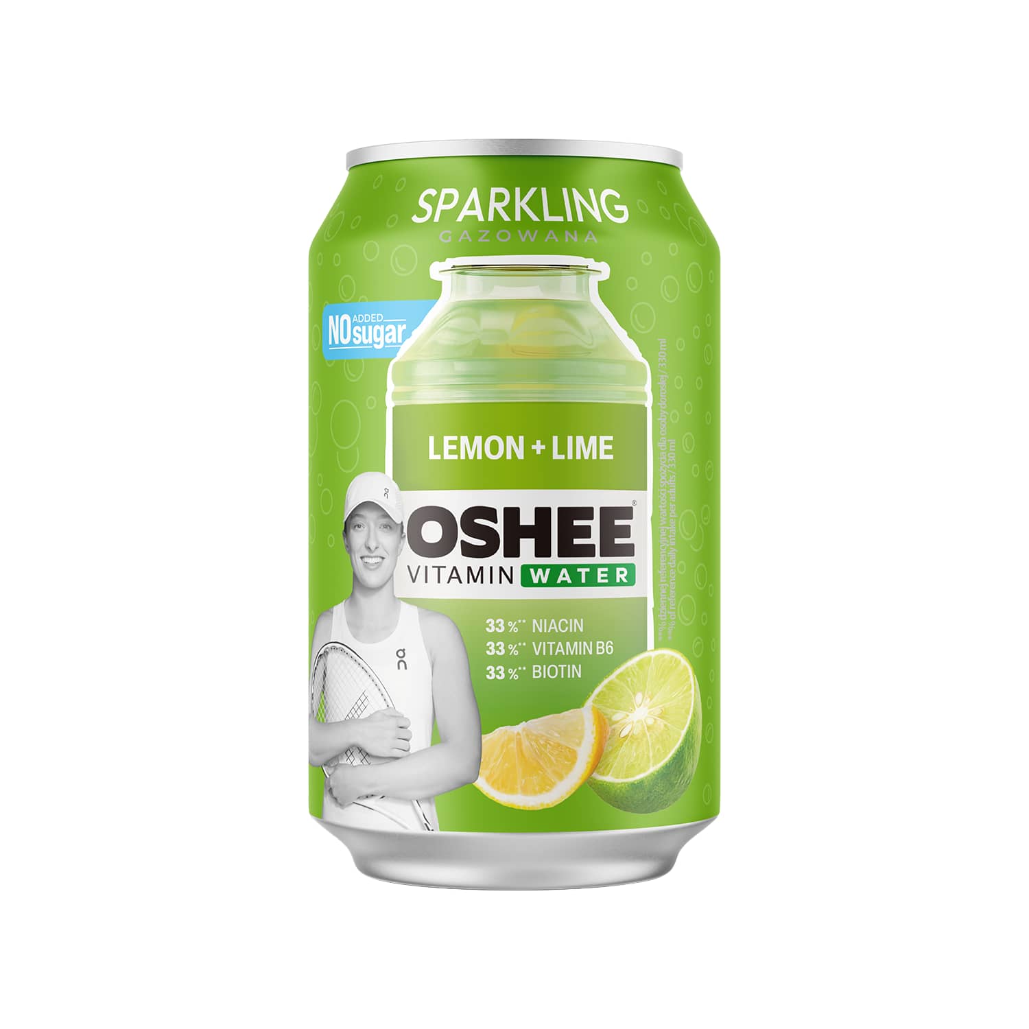 Витаминная вода с подсластителем OSHEE лимонный вкус, 330 мл