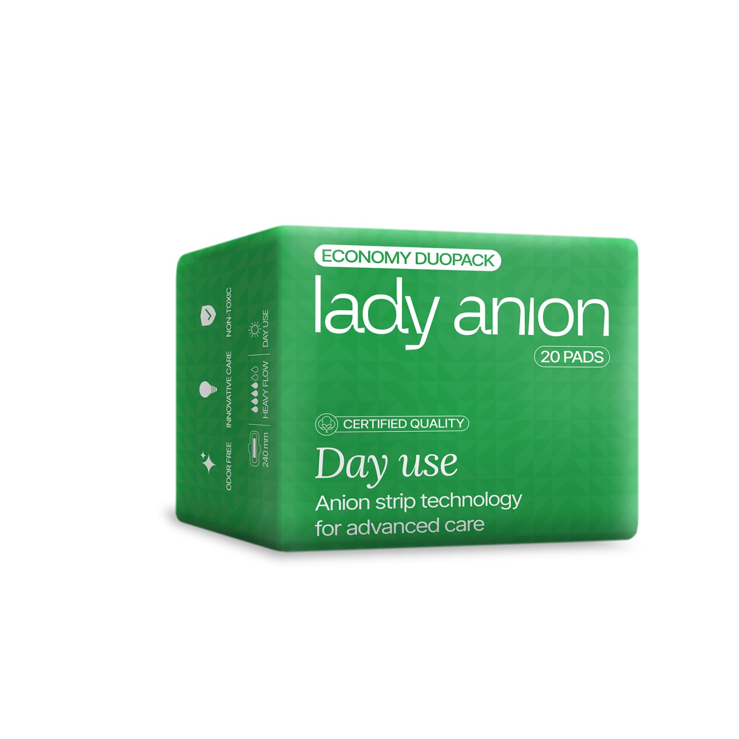 Paketai Lady Anion Day Use Duo Pack, 20