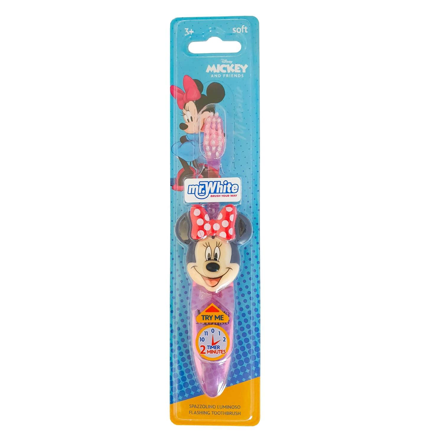 Dantų šepetėlis MR. WHITE MINNIE MOUSE, 1 vnt