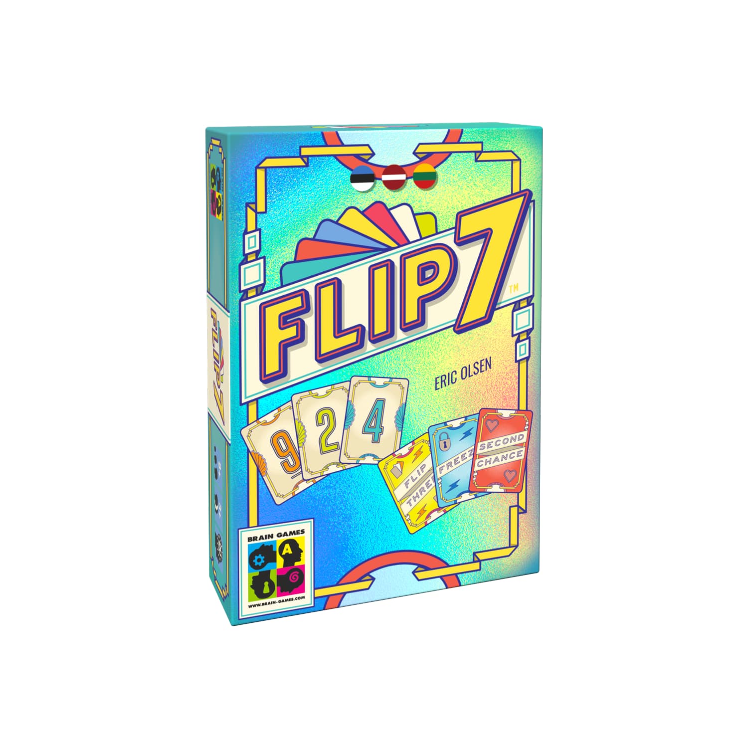 Kortų žaidimas FLIP7 BRAIN GAMES
