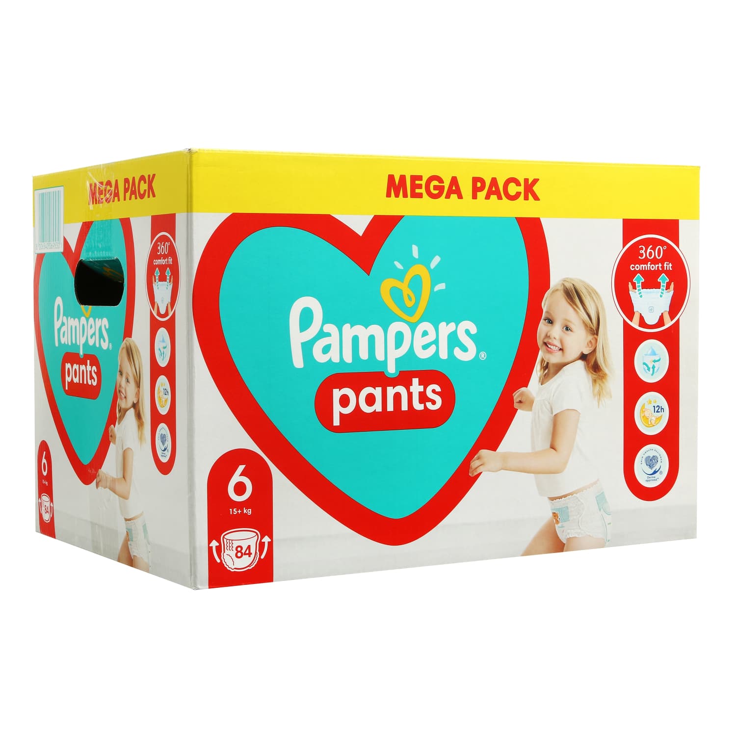 Saus.-keln.PAMPERS MB (6), 16+kg, 84vnt.