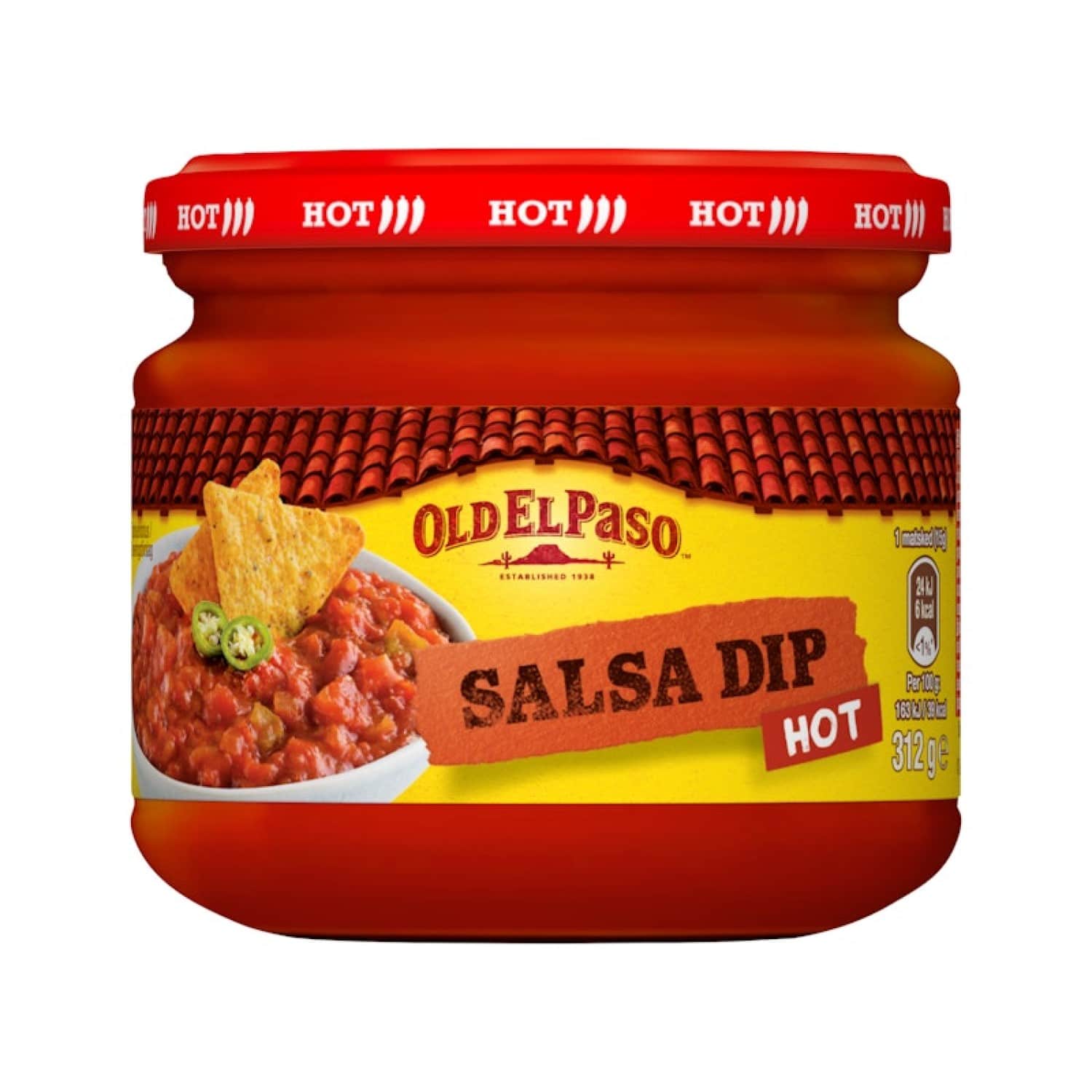 Aštrus padažas OLD EL PASO, 312g