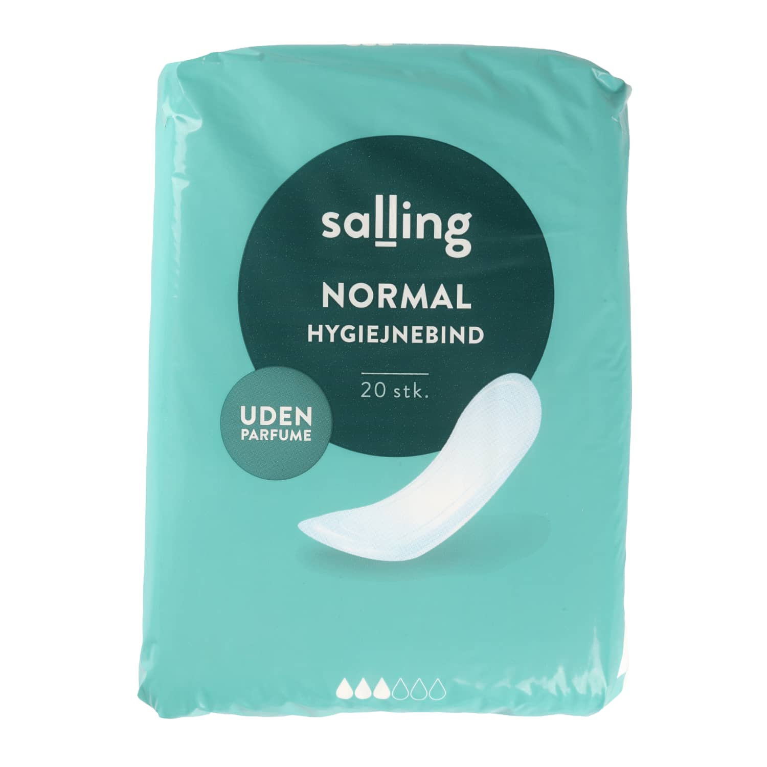 Hig. įklotai NORMAL SALLING bekvap., 20 vnt.