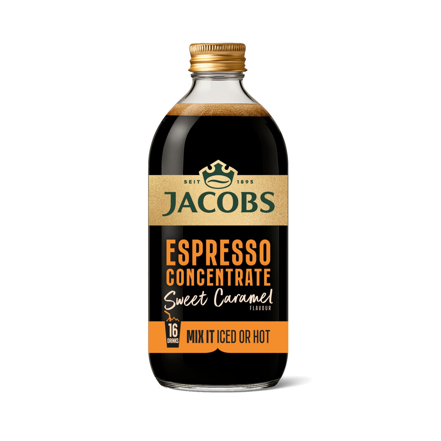 Coffee drink JACOBS ESPRESSO CARAMEL, 485 ml