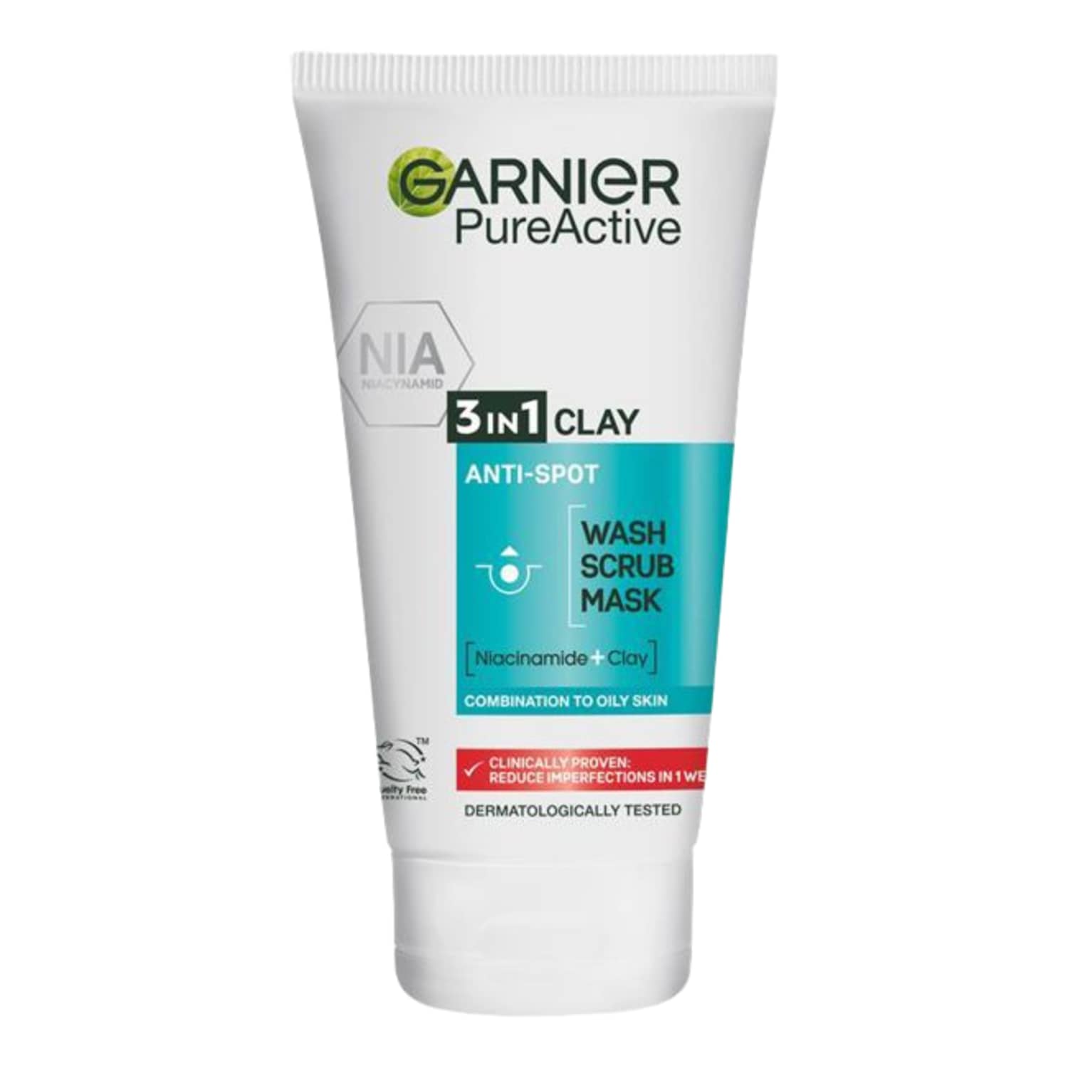 Очищающий гель для лица GARNIER PURE ACTIVE, 150 мл
