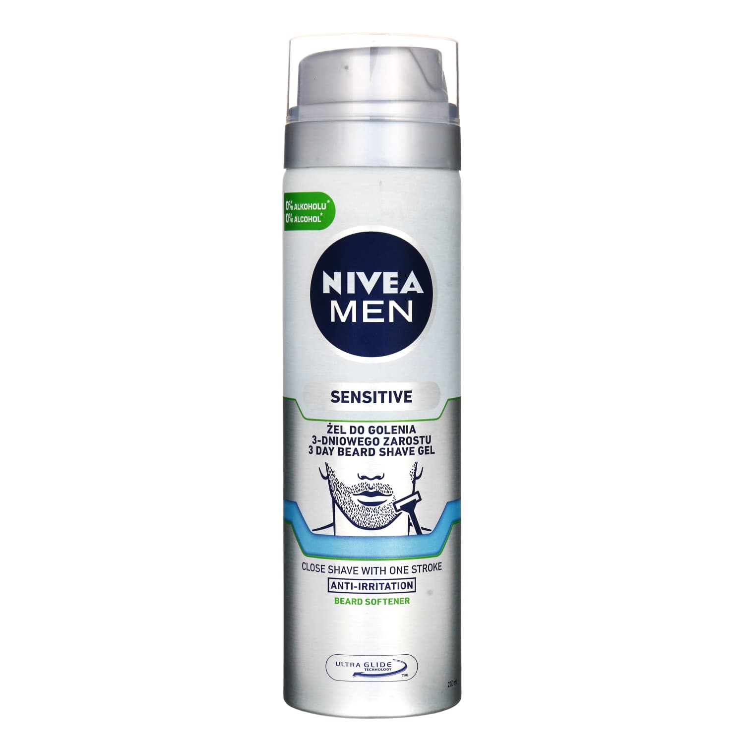 Shaving gel Nivea Men Sensitive 200 ml