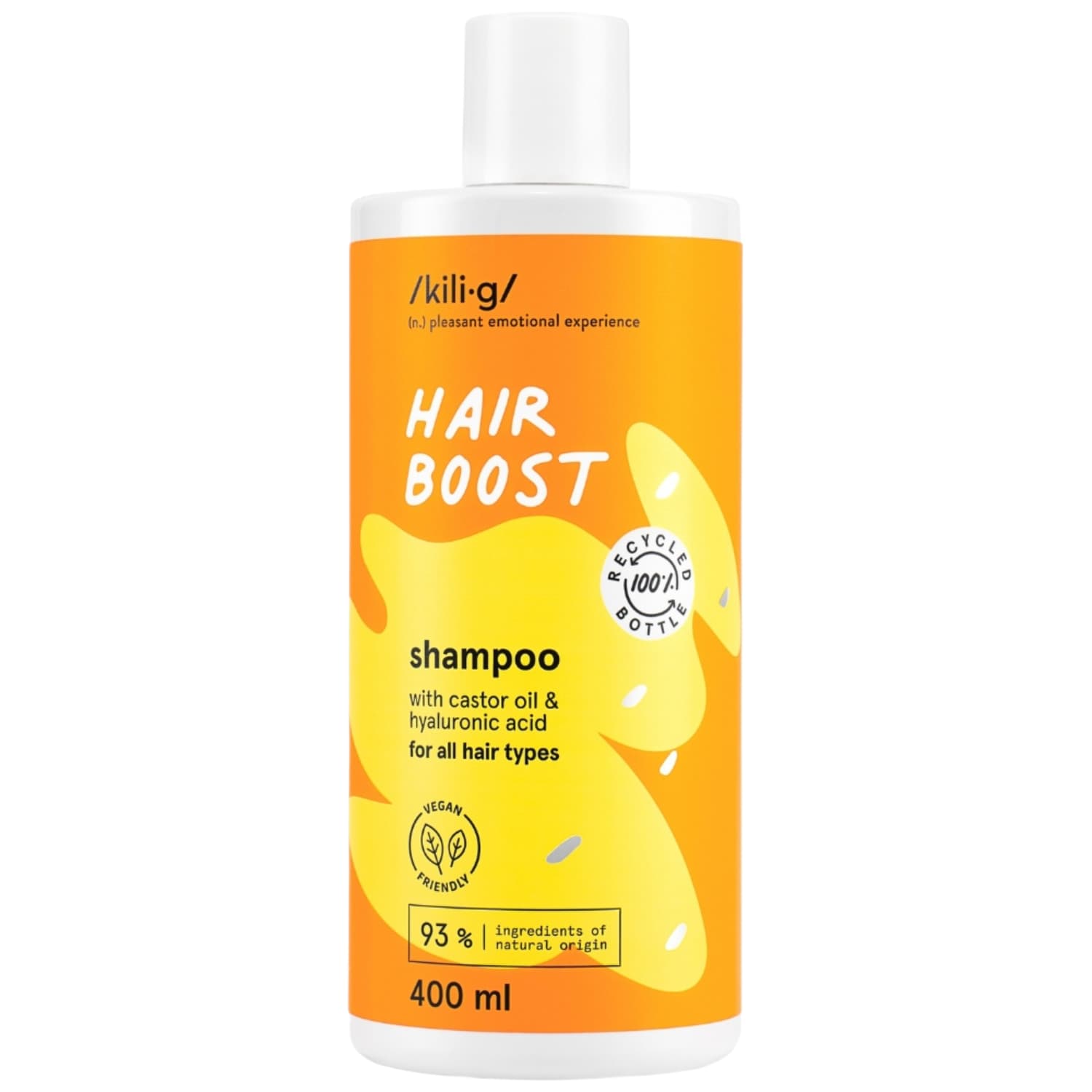Plaukų šampūnas KILIG HAIR BOOST, 400 ml