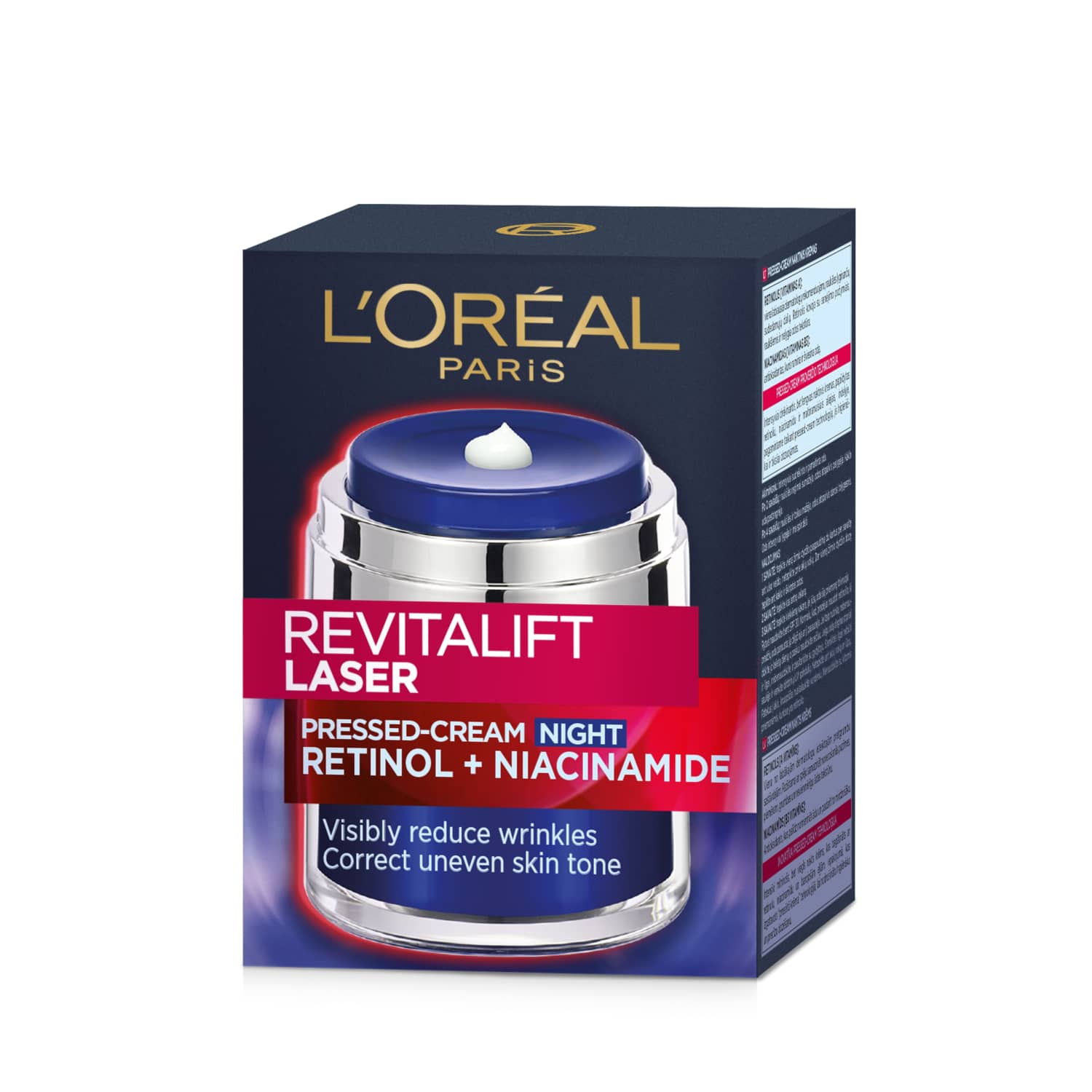 Ночной крем LOREAL PARIS REVITAL. LASER, 50 мл